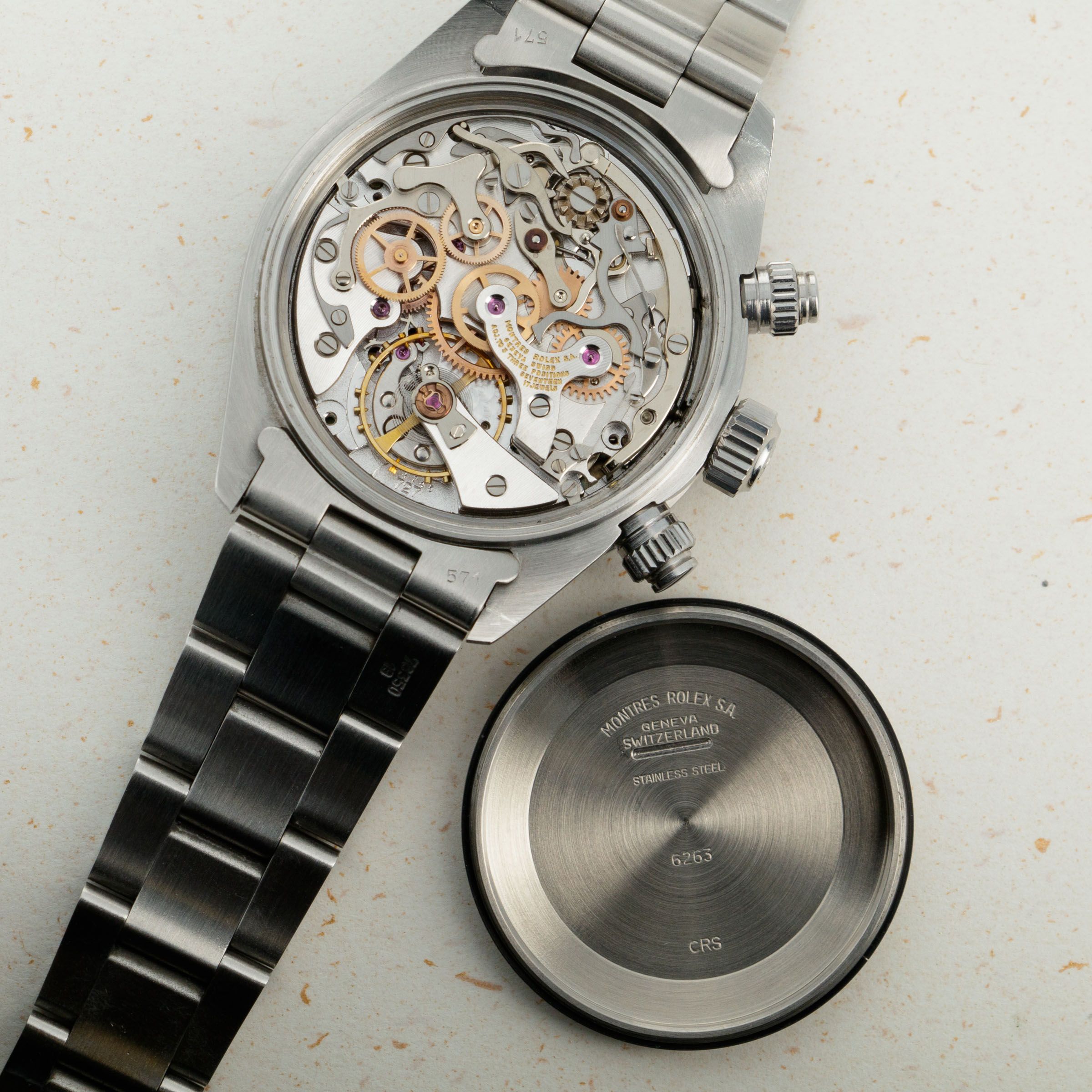 Rolex Cosmograph Daytona 6263 Big Red | Auctions | Loupe This