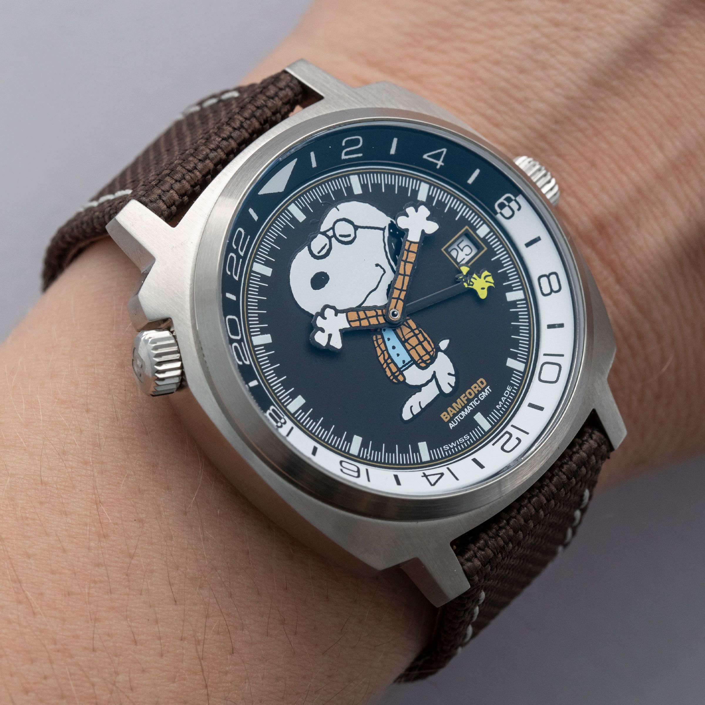 IP.BR.ルフル.Peanuts-0H Snoopy Limited-Edition GMT 75th Anniversary of Peanuts | Bamford