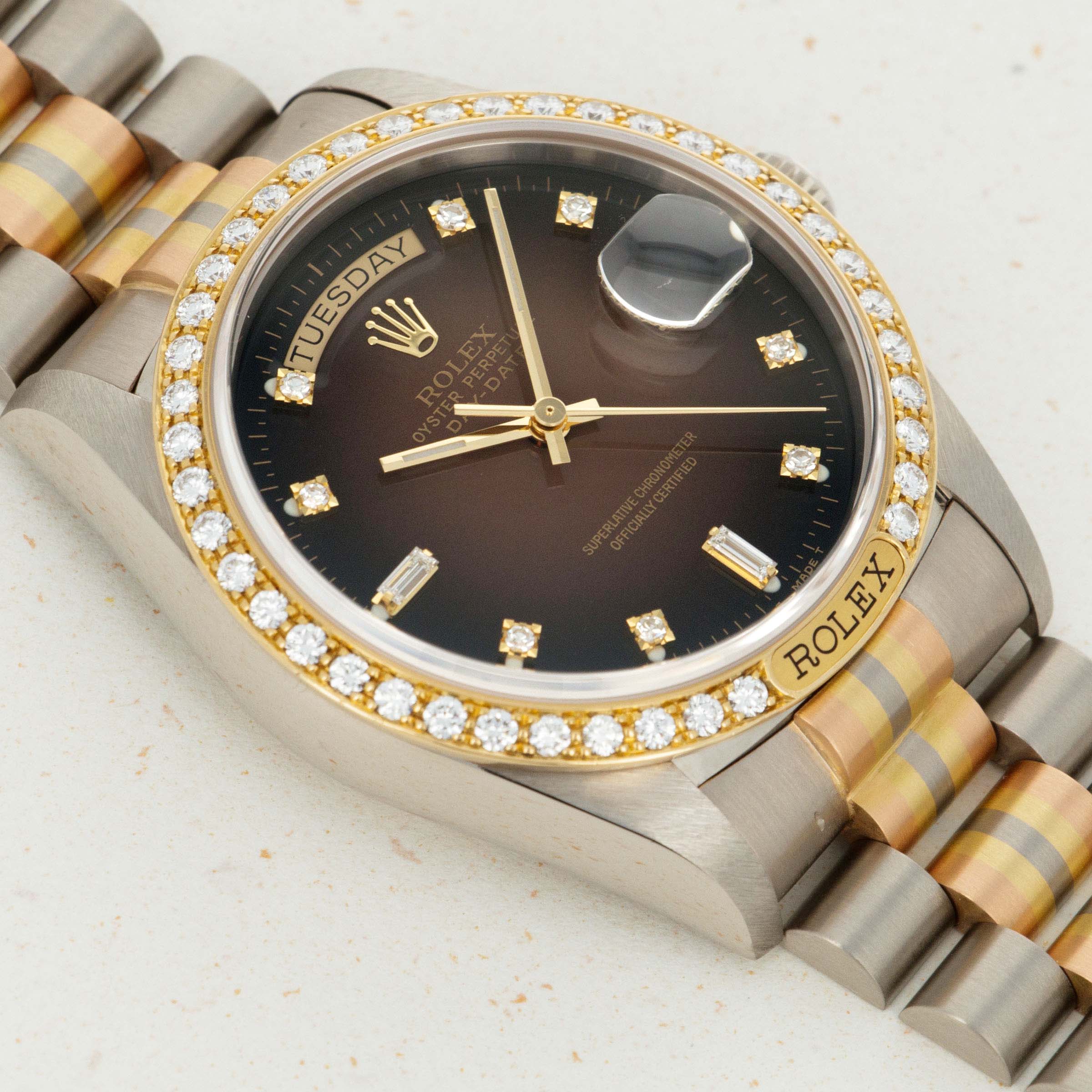 Rolex day date hot sale 2 tone