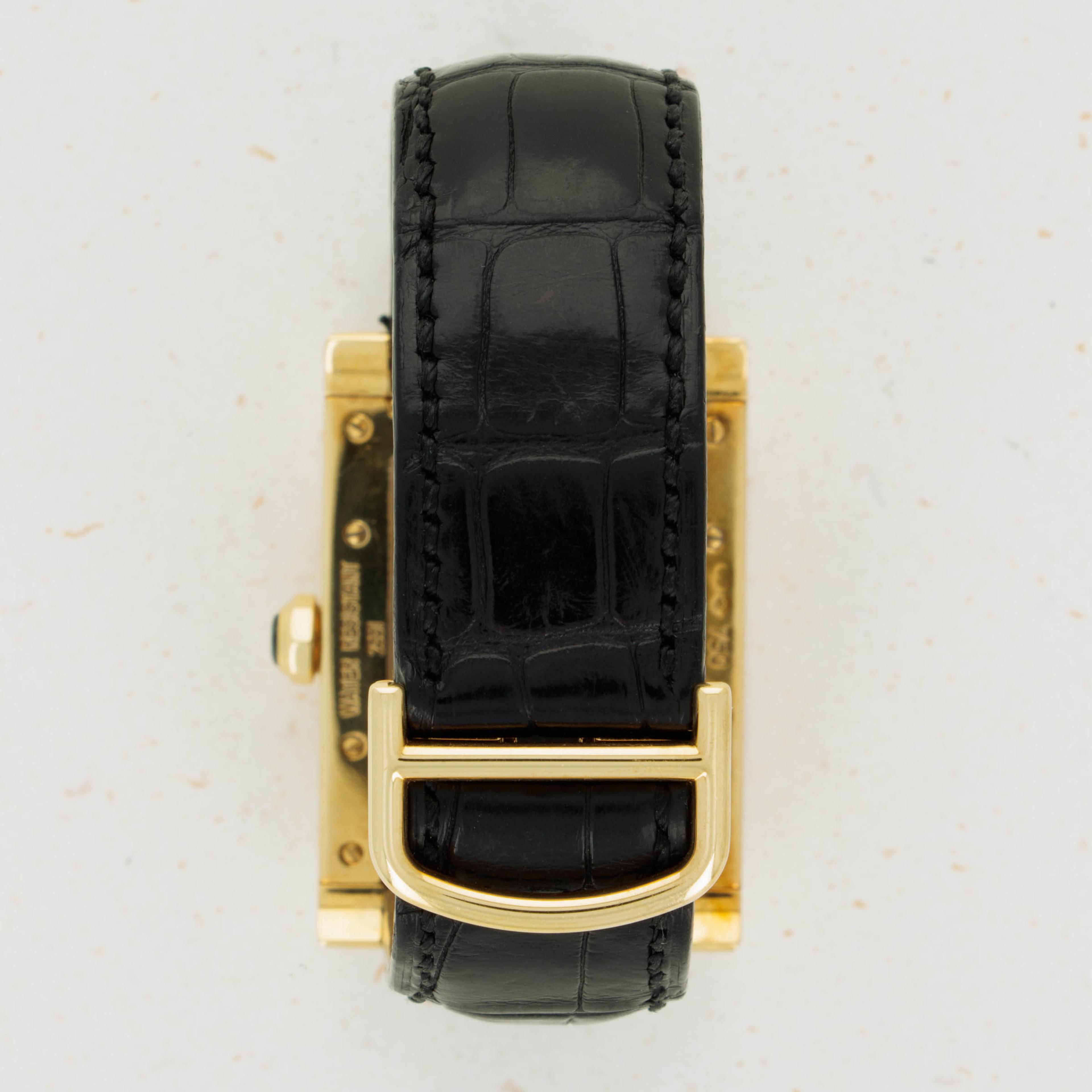 Cartier Tank à Vis Dual Time Ref. 2551 for $24,895 for sale from a