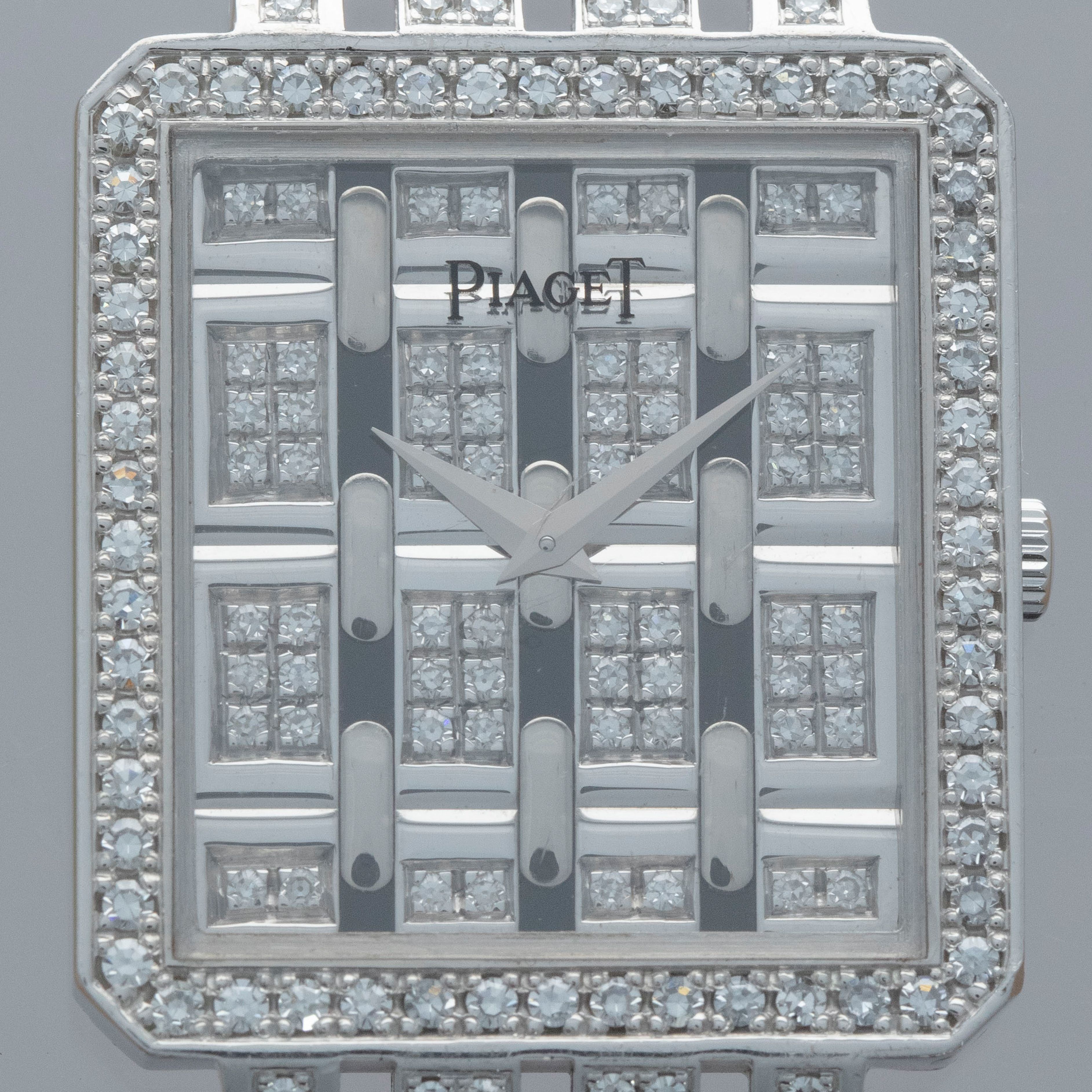 Piaget Altiplano 81545 K515 Diamond Dial and Case 18k WG Box and