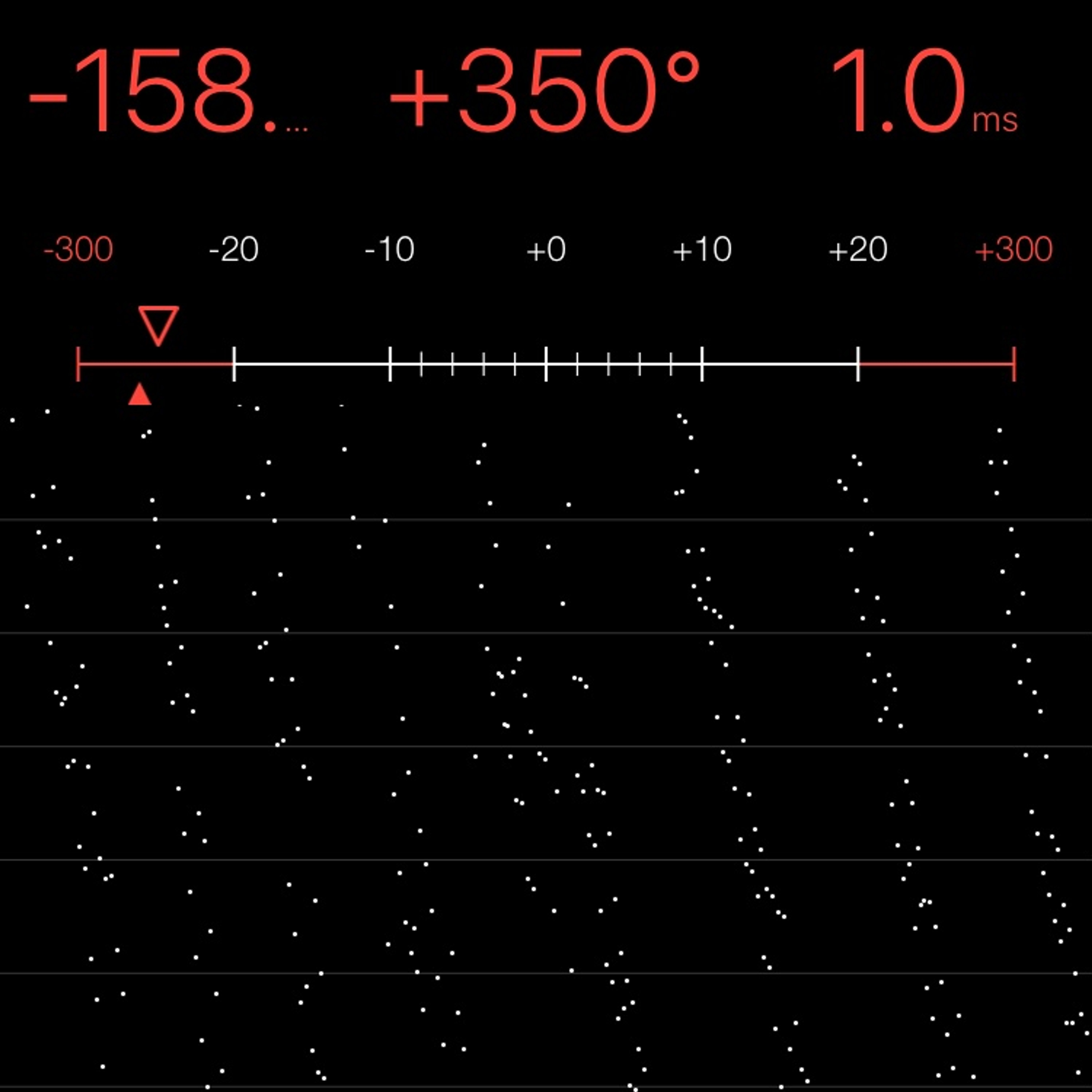 TIMING MACHINE READOUT