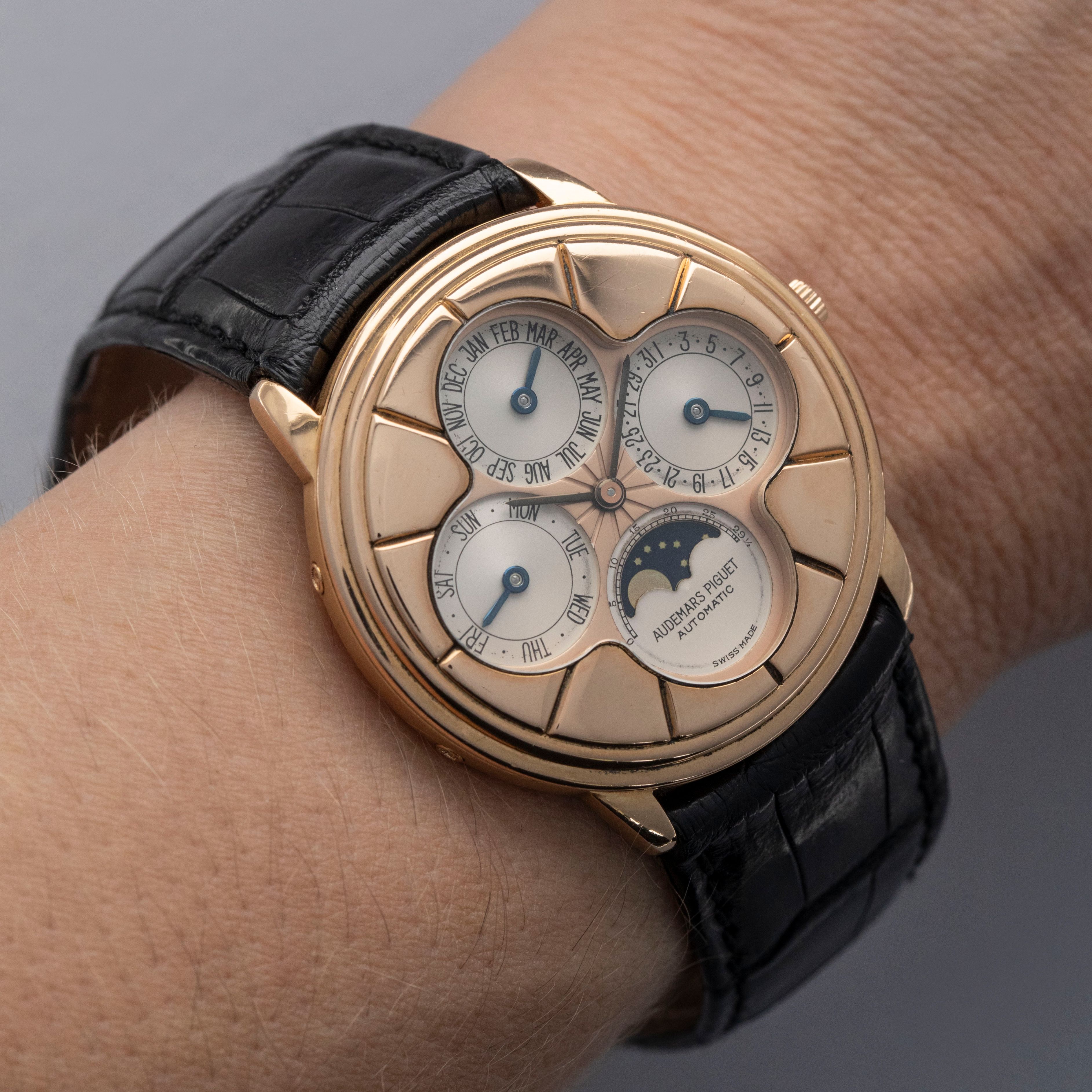 Audemars Piguet Quantieme Perpetuel 25681OR Clover 18k RG