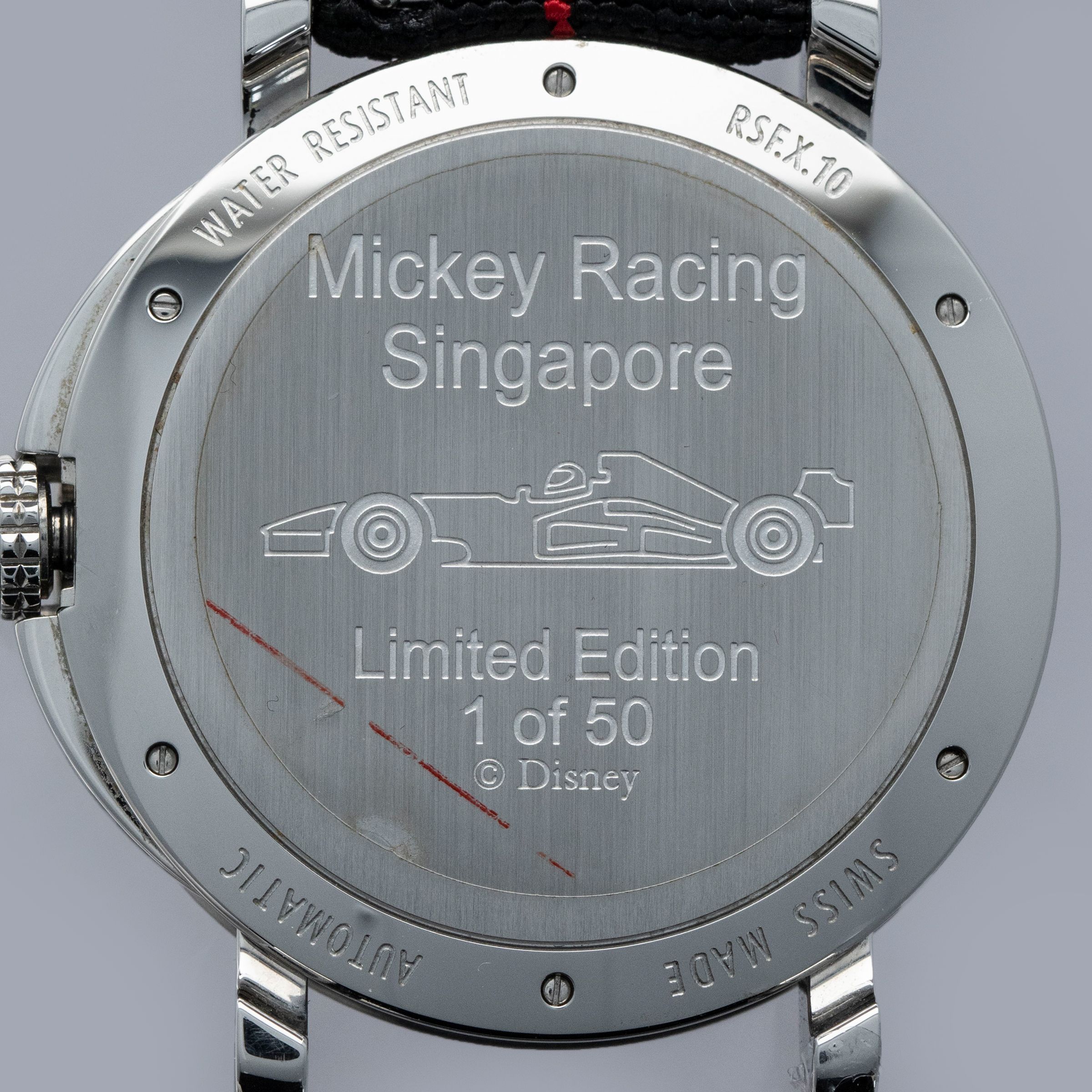 Gerald Genta Retro Fantasy Mickey Racing Singapore RSF.X.10