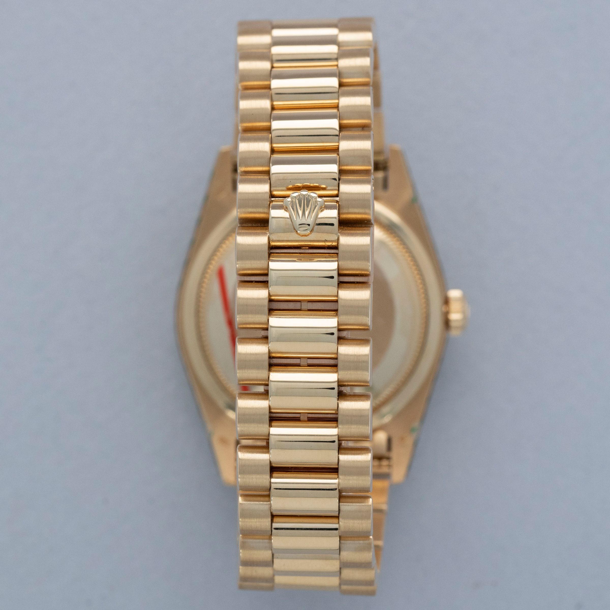 Rolex Day-Date 18338 Onyx Diamond Index Dial Diamond Lugs