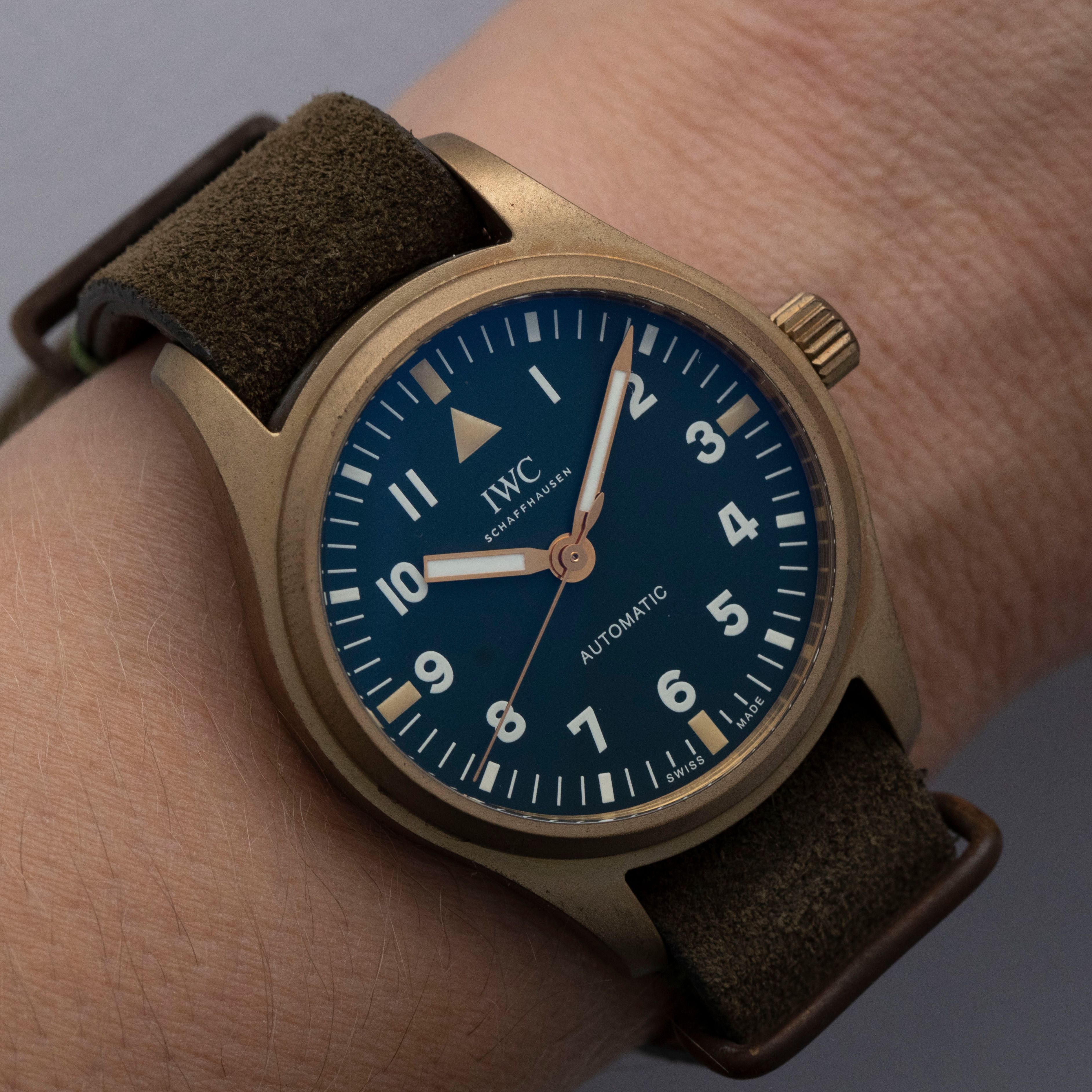 IWC Pilot's Watch Automatic IW324019 for Revolution Bronze Limited
