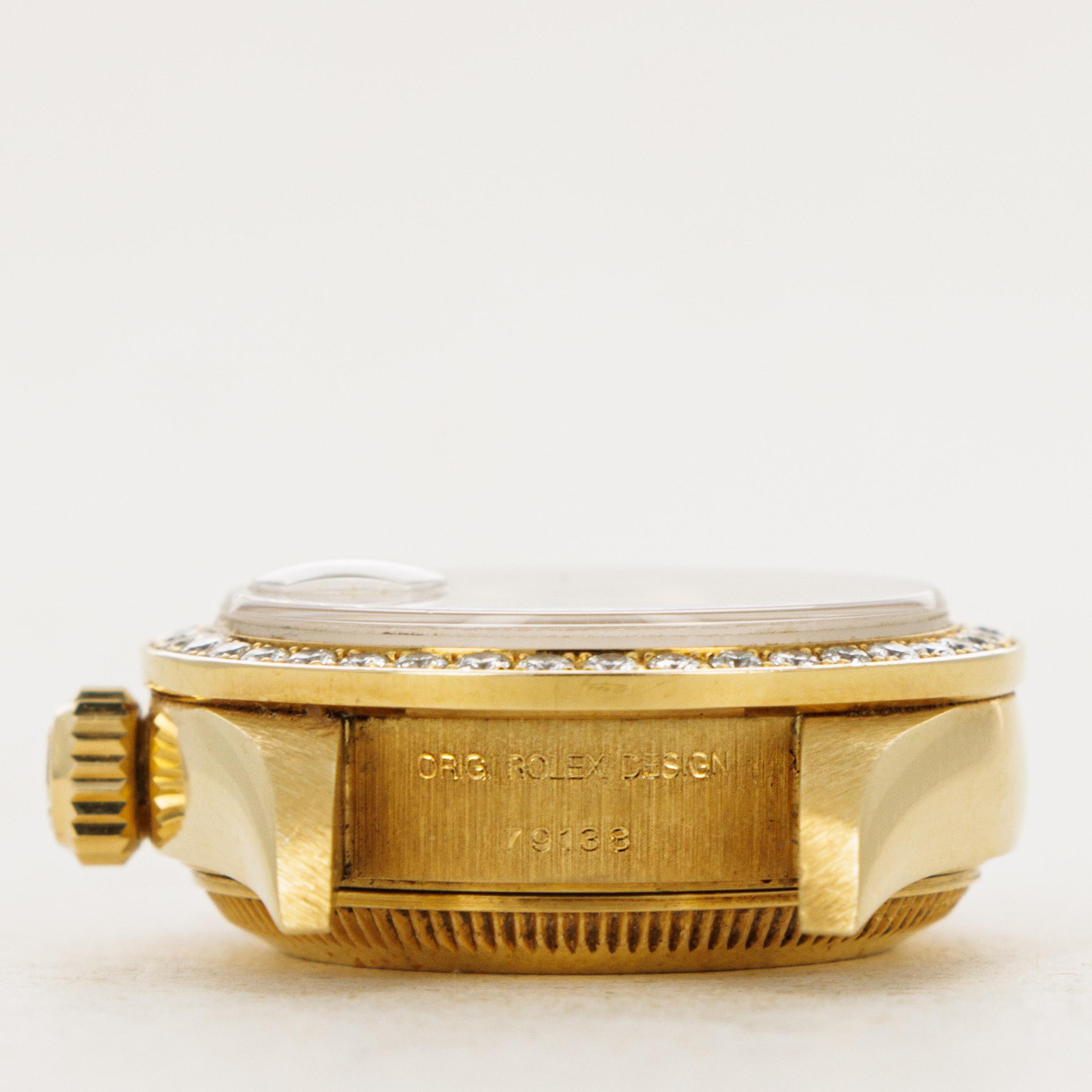 健康・医学 ROREX MANIA 2020 Rolex Datejust 79138 Diamond Bezel Lapis Lazuli Dial | Auctions