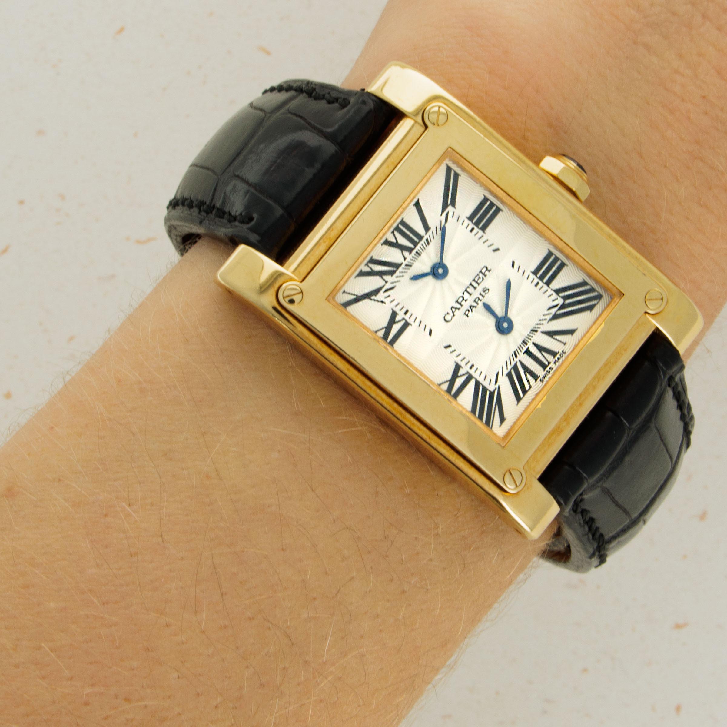 Cartier tank hotsell a vis