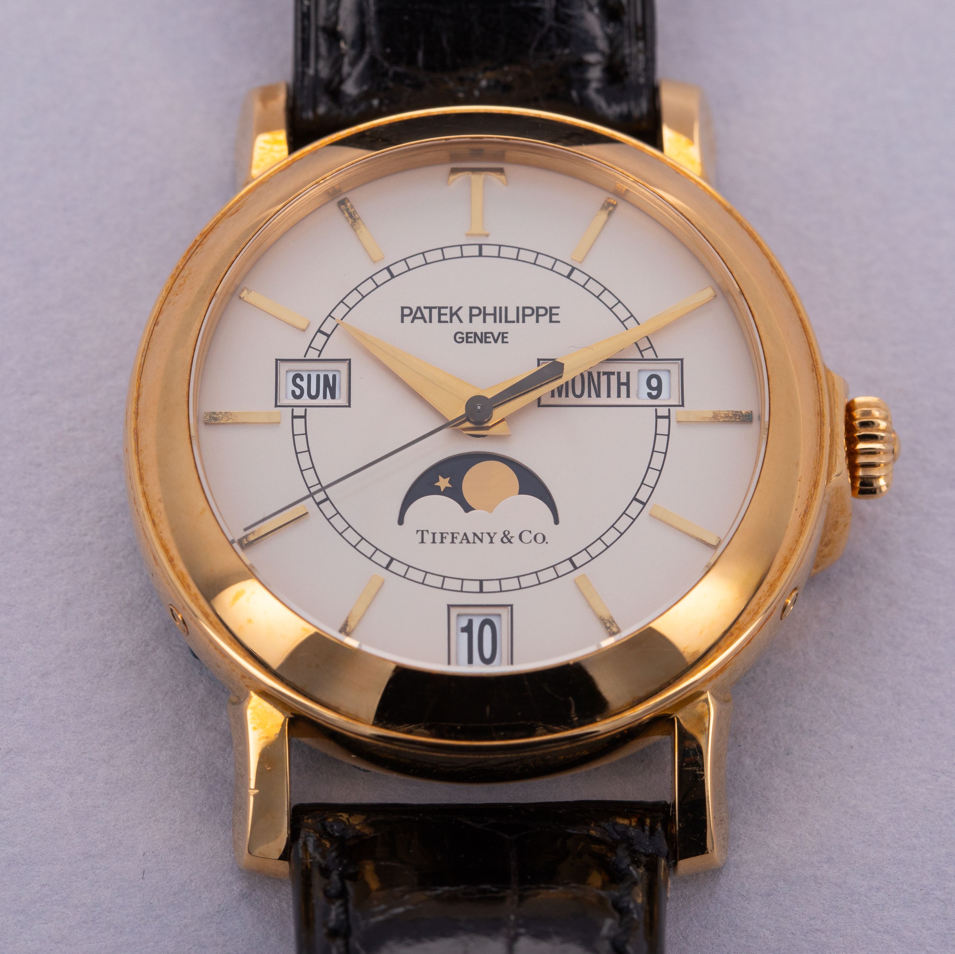 インテリア時計 Patek Philippe GENEVE TIFFANY&CO Patek Philippe Calatrava 