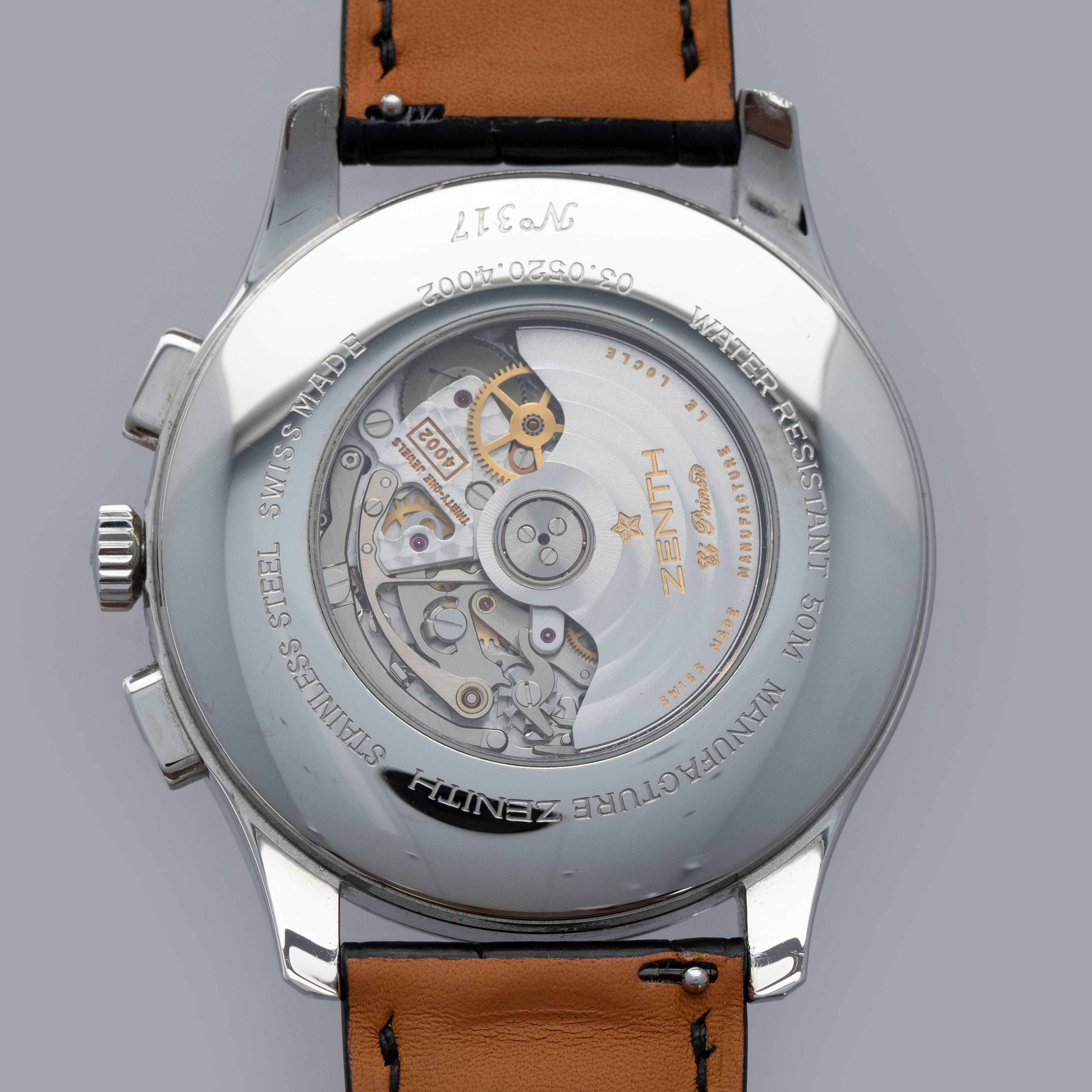 Zenith Grande Class El Primero 03.0520.4002 Black Dial | Auctions