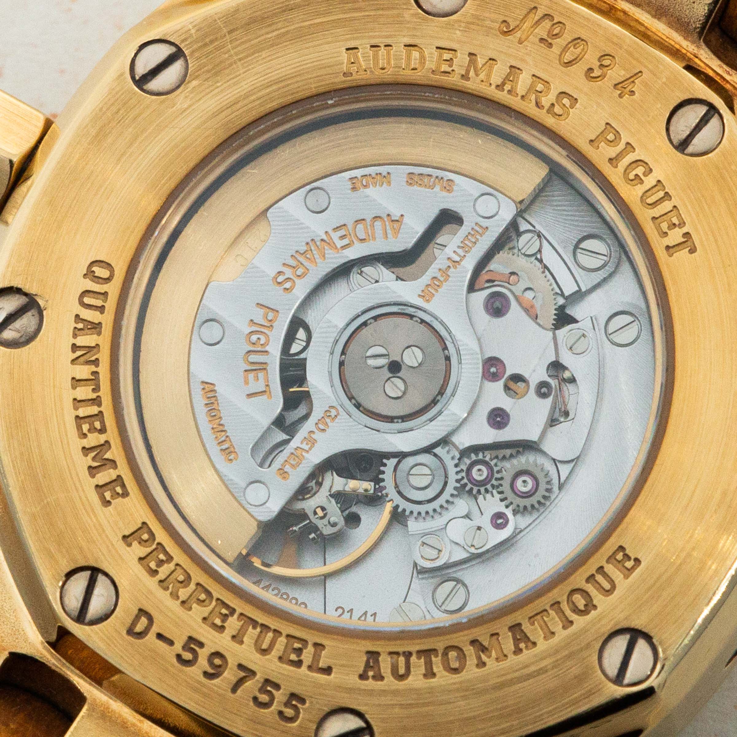 Audemars Piguet Royal Oak Perpetual Calendar 25800BA 18k Yellow