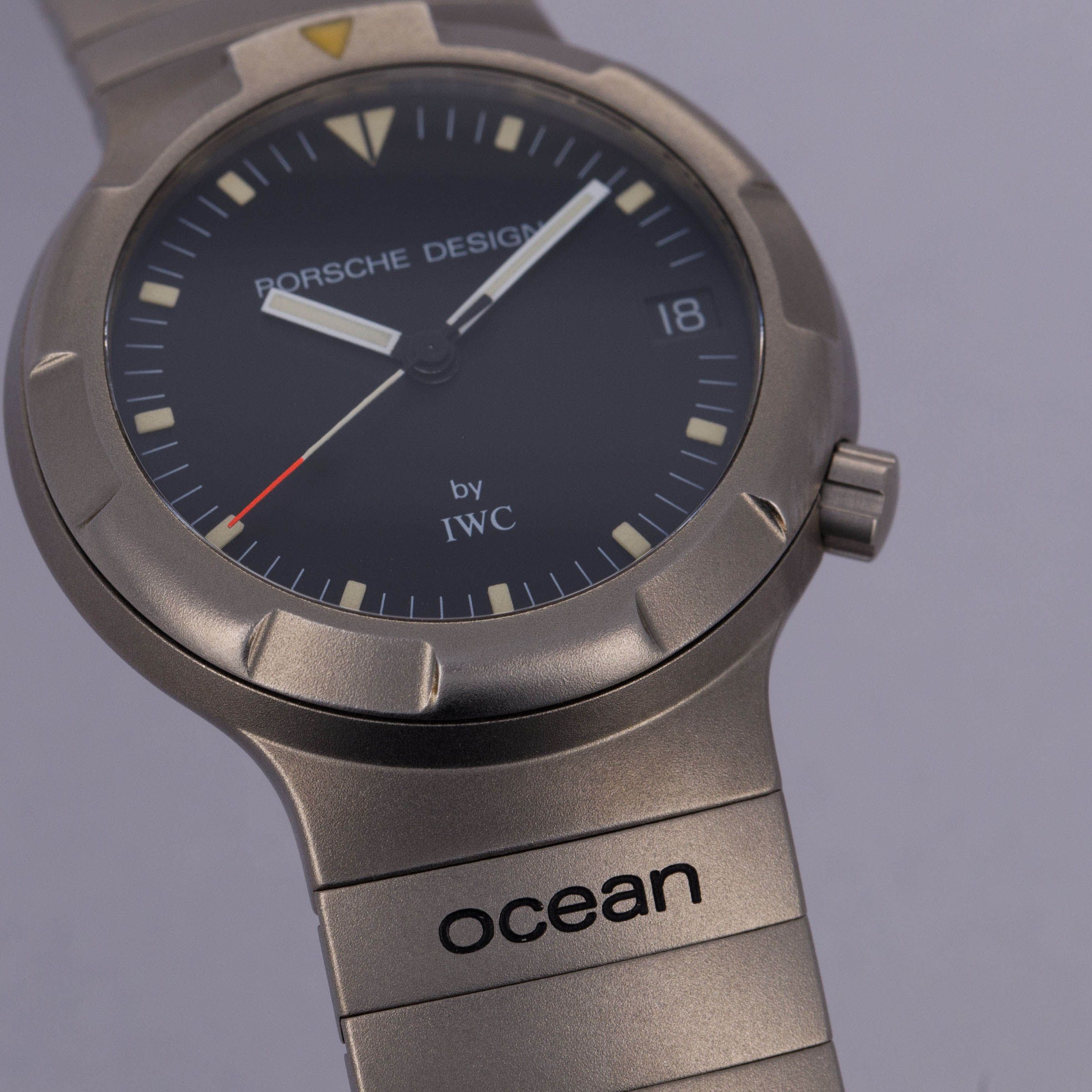IWC Porsche Design Ocean 500 Diver Titanium Box and Papers