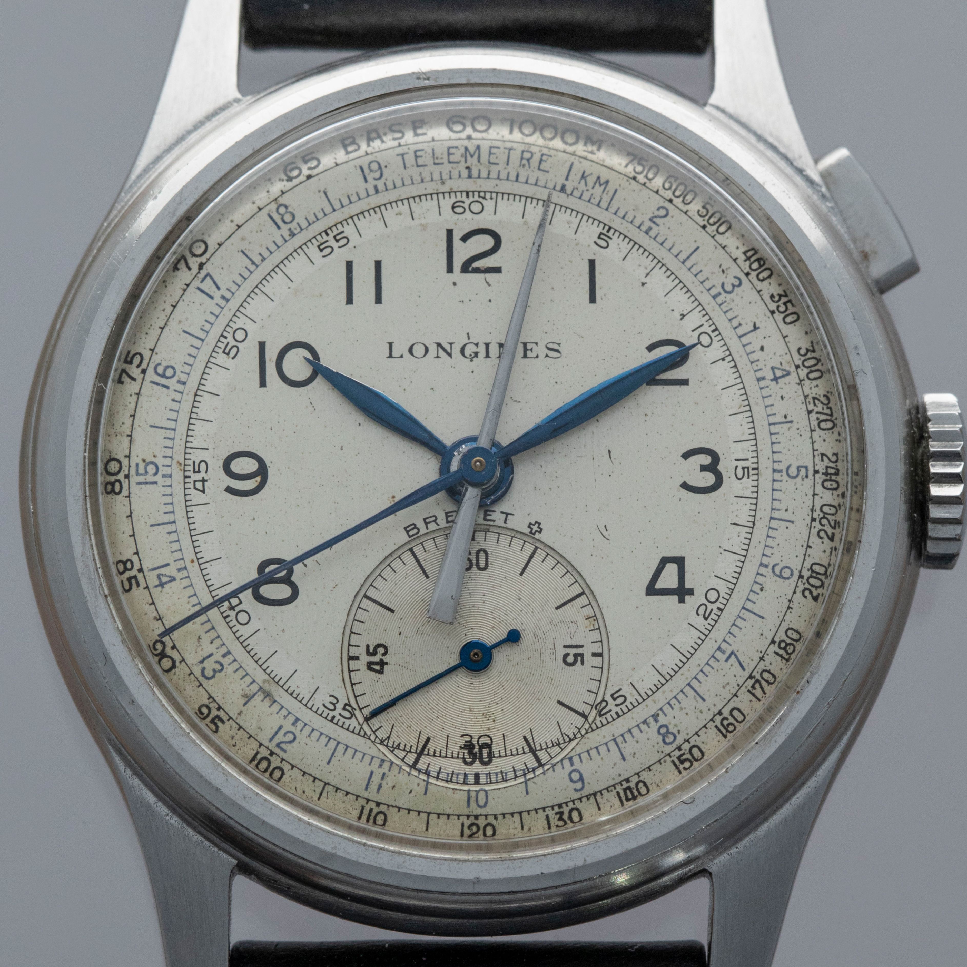 Longines Stop-Second Flyback Minute Recorder 12.68Z | Auctions