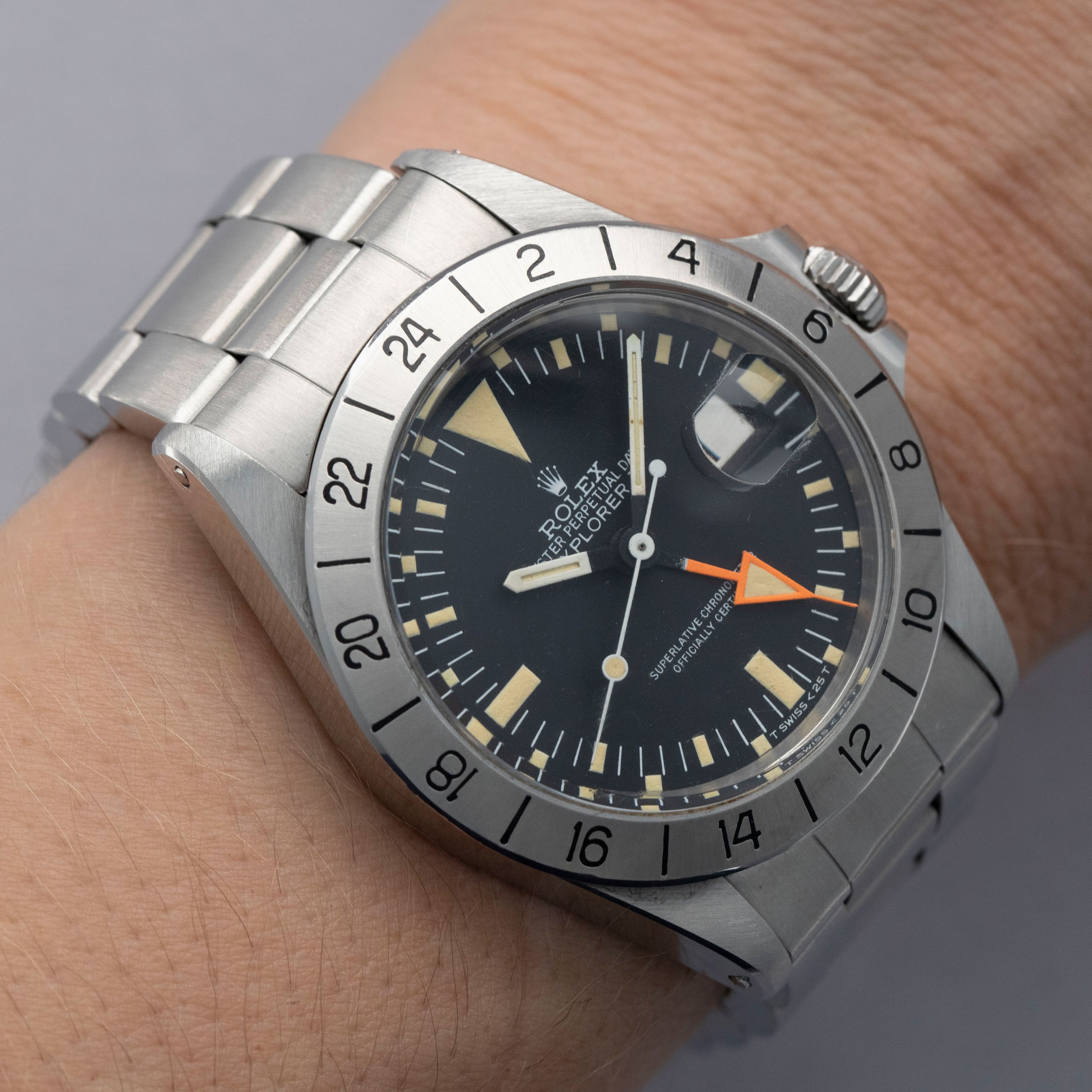 Rolex Explorer II 1655 Orange Hand with Original Guarantee