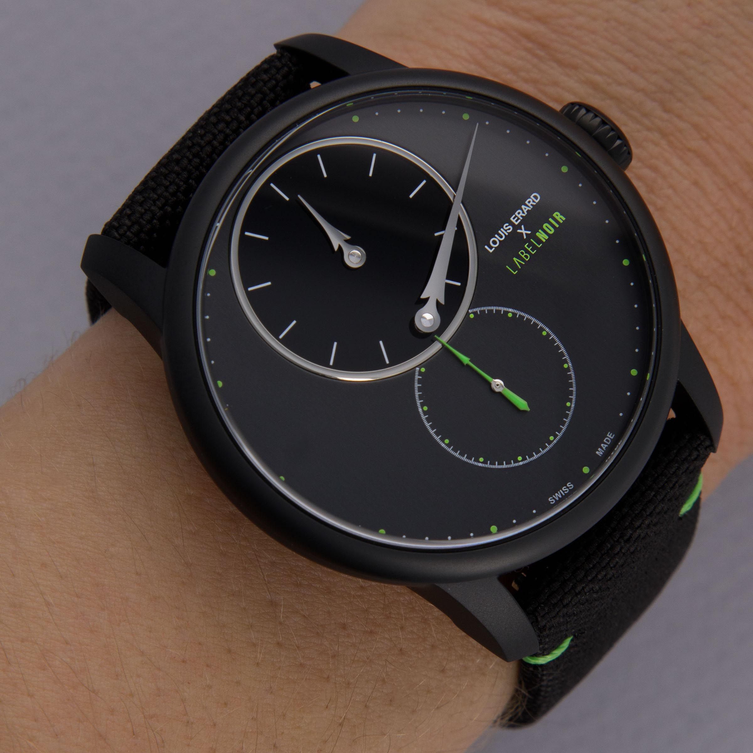 Louis Erard x Label Noir Le Régulateur PVD 85237NN57.BAT02