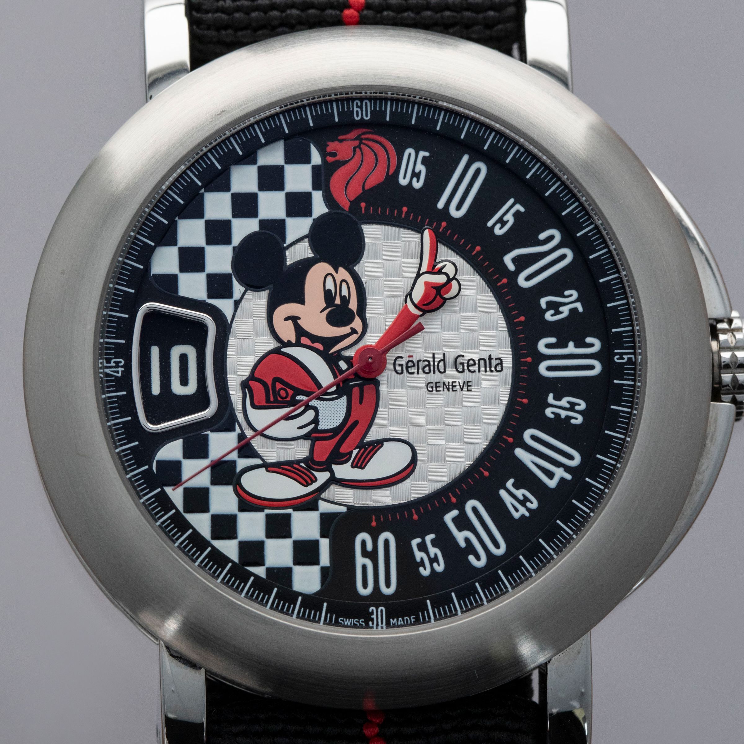Gerald Genta Retro Fantasy Mickey Racing Singapore RSF.X.10