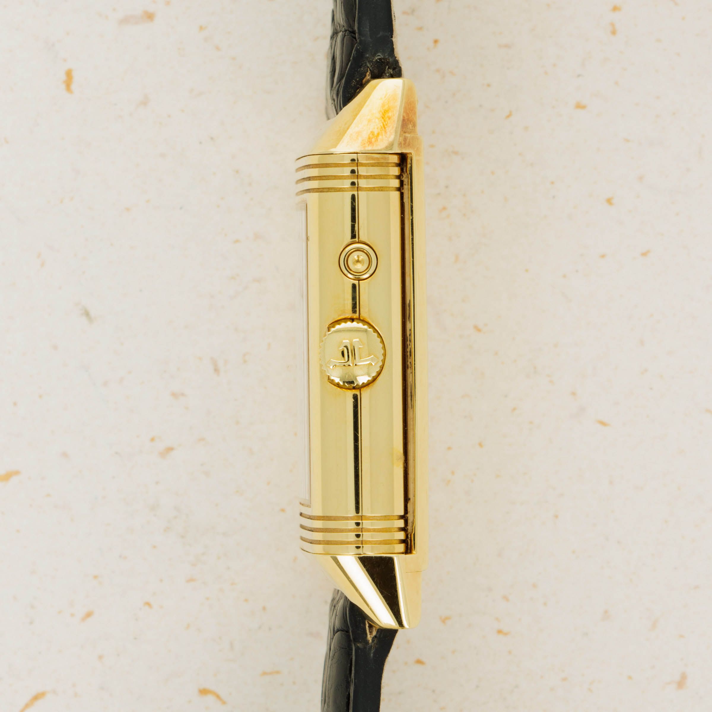 Jaeger LeCoultre Reverso Duoface Day and Night 270.1.54 18k YG