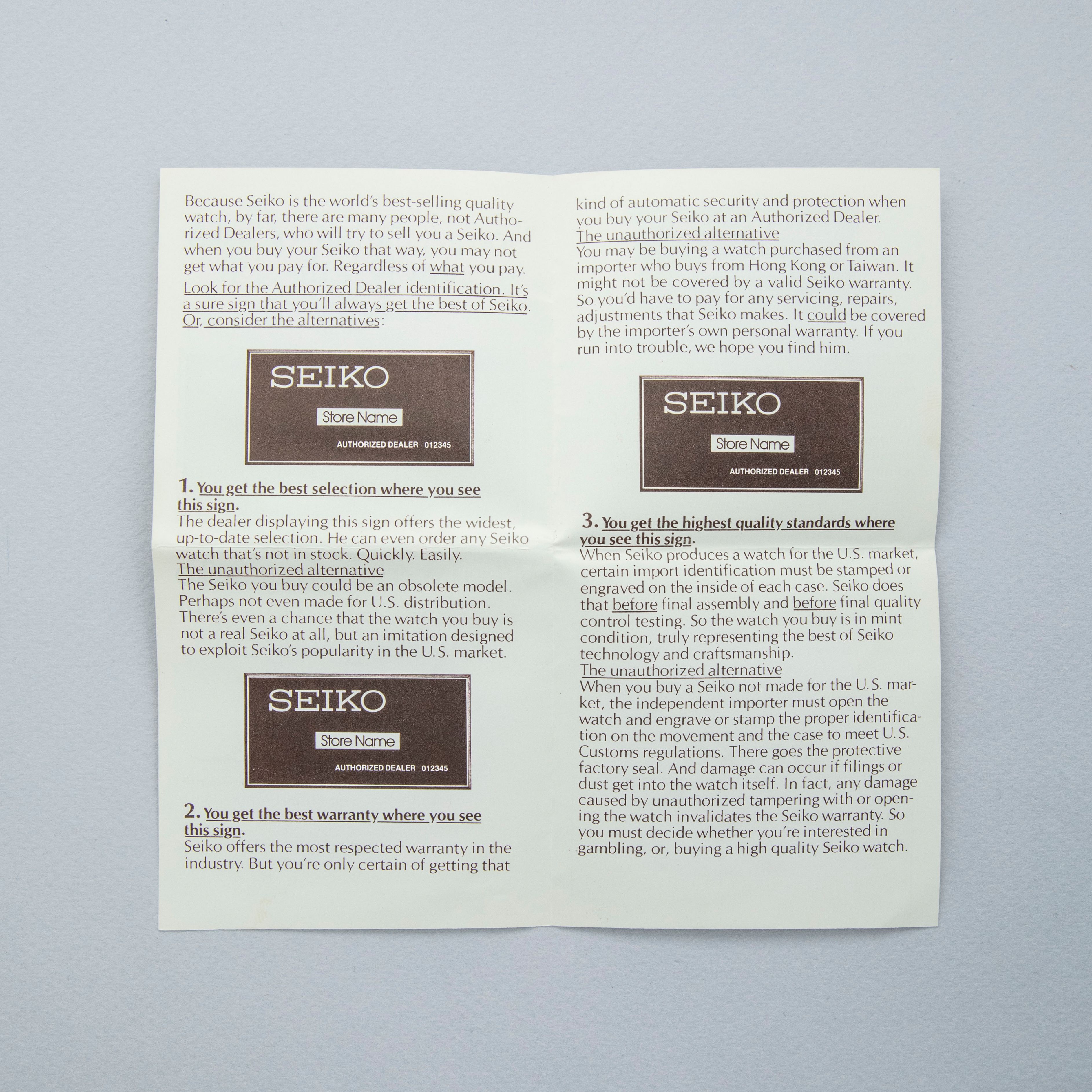 Seiko Voice Note M516-4009 Ghostbusters Box and Papers | Auctions