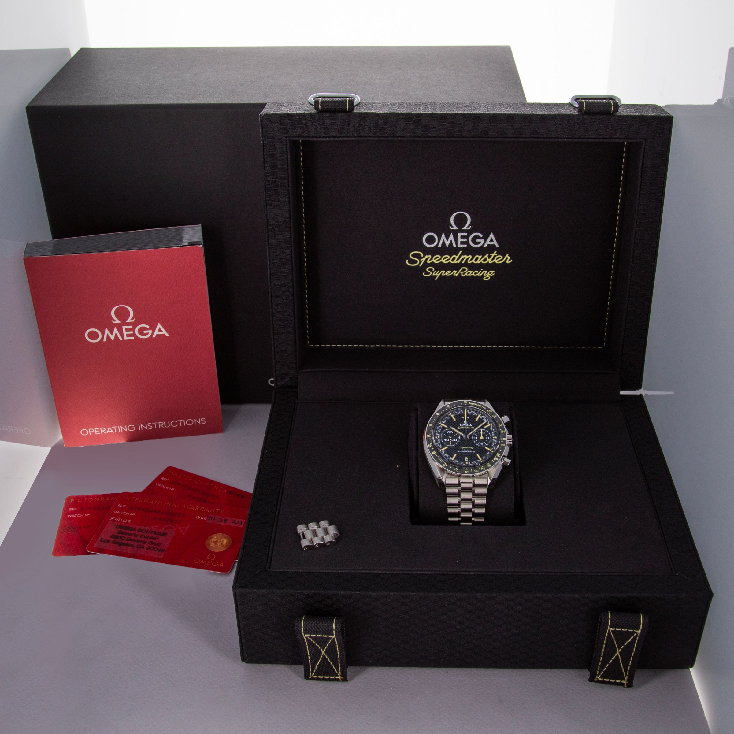 Omega Speedmaster Super Racing 329.30.44.51.01.003 Stainless Steel