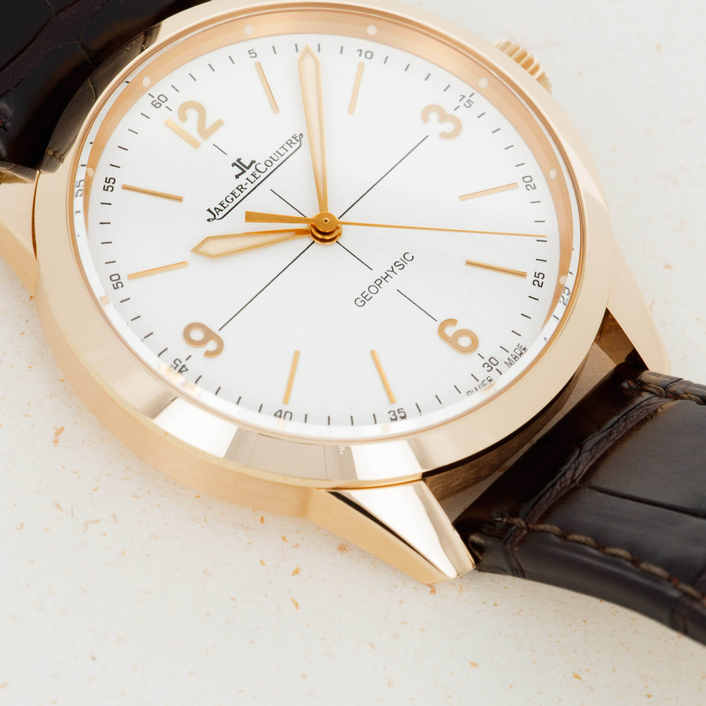 JLC Geophysic 1958 Pink Gold Limited Edition Auctions Loupe This