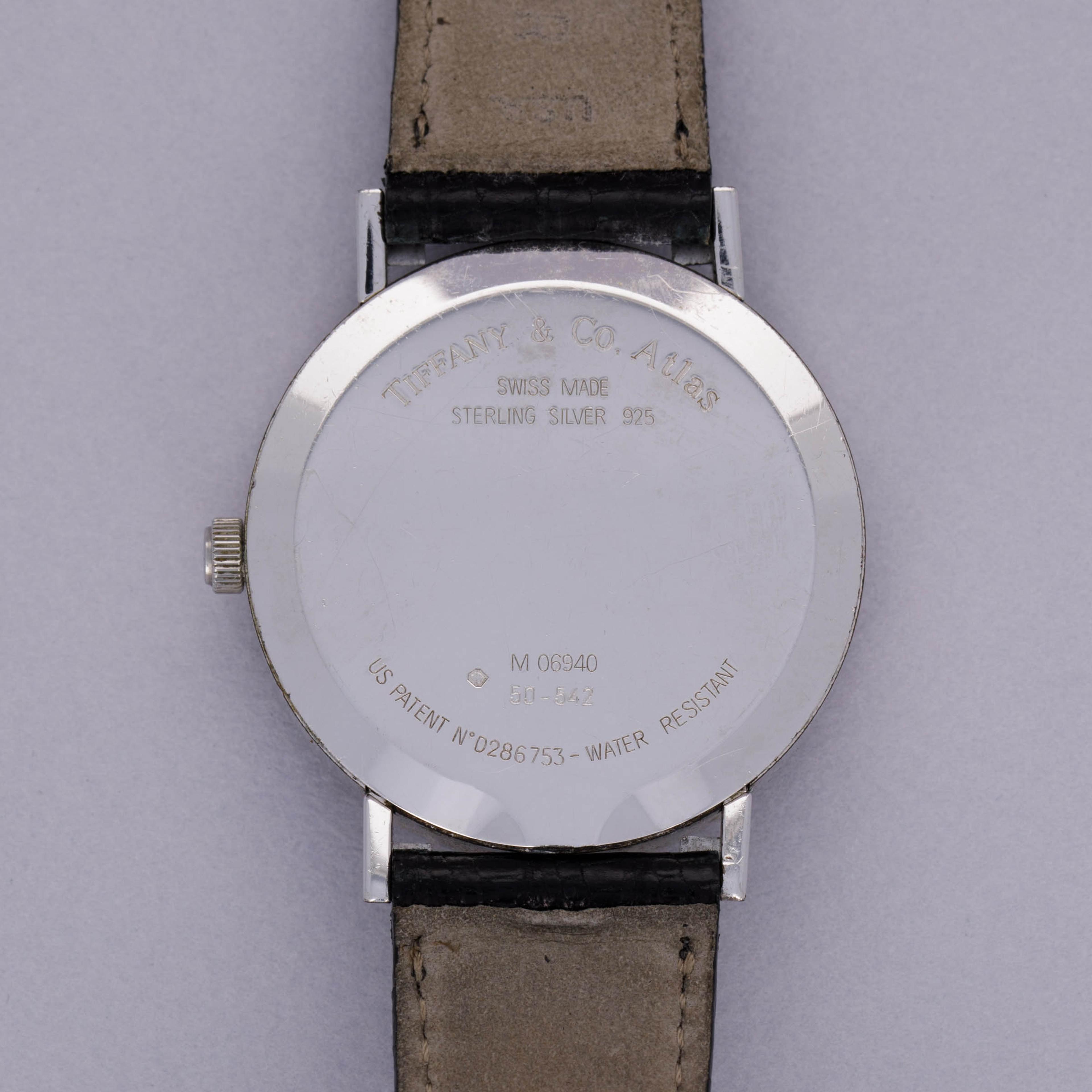 Tiffany & Co. Atlas Sterling Silver Automatic Chronometer M06940  