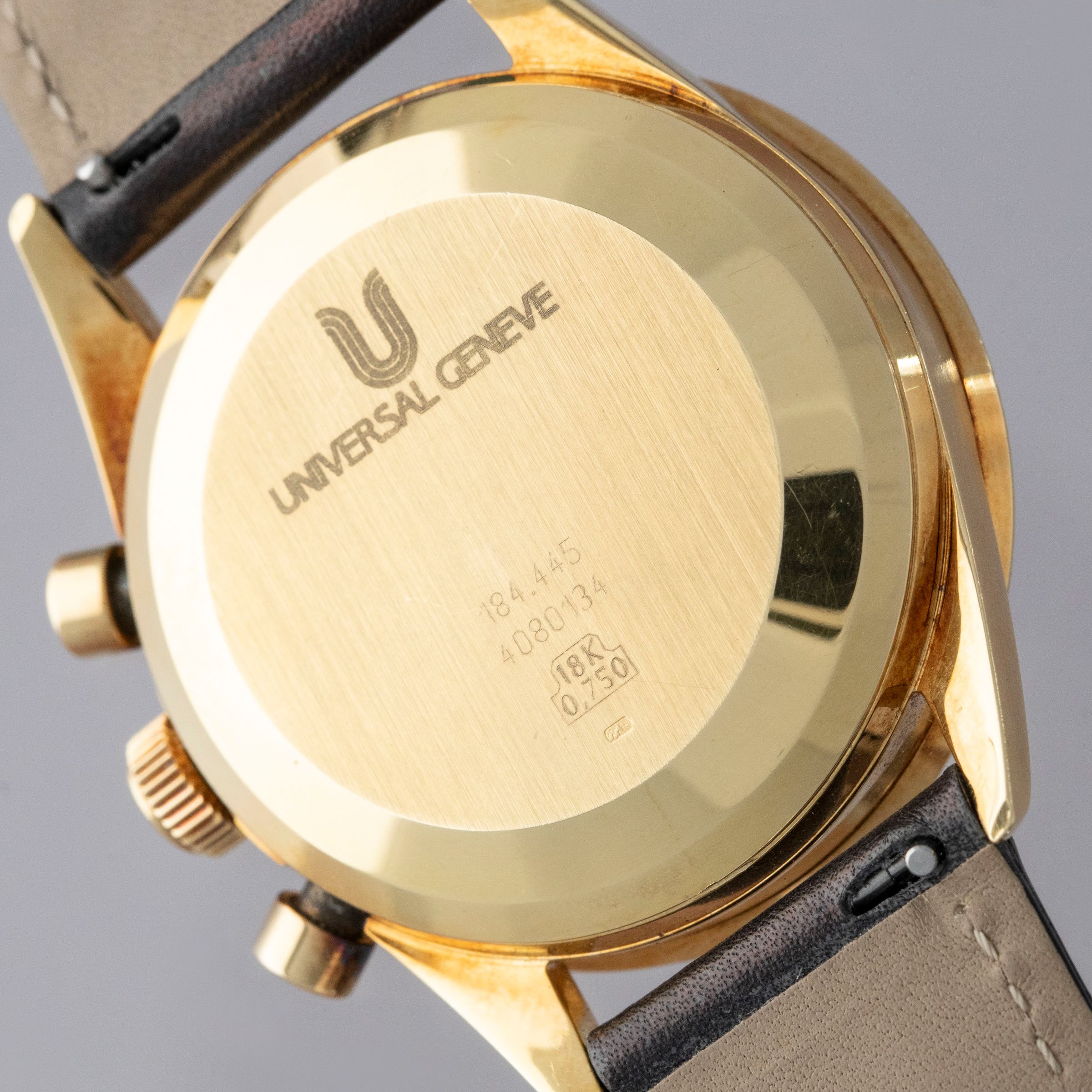 Universal Geneve Compax 1950 Chronograph 184.445 18k YG | Auctions