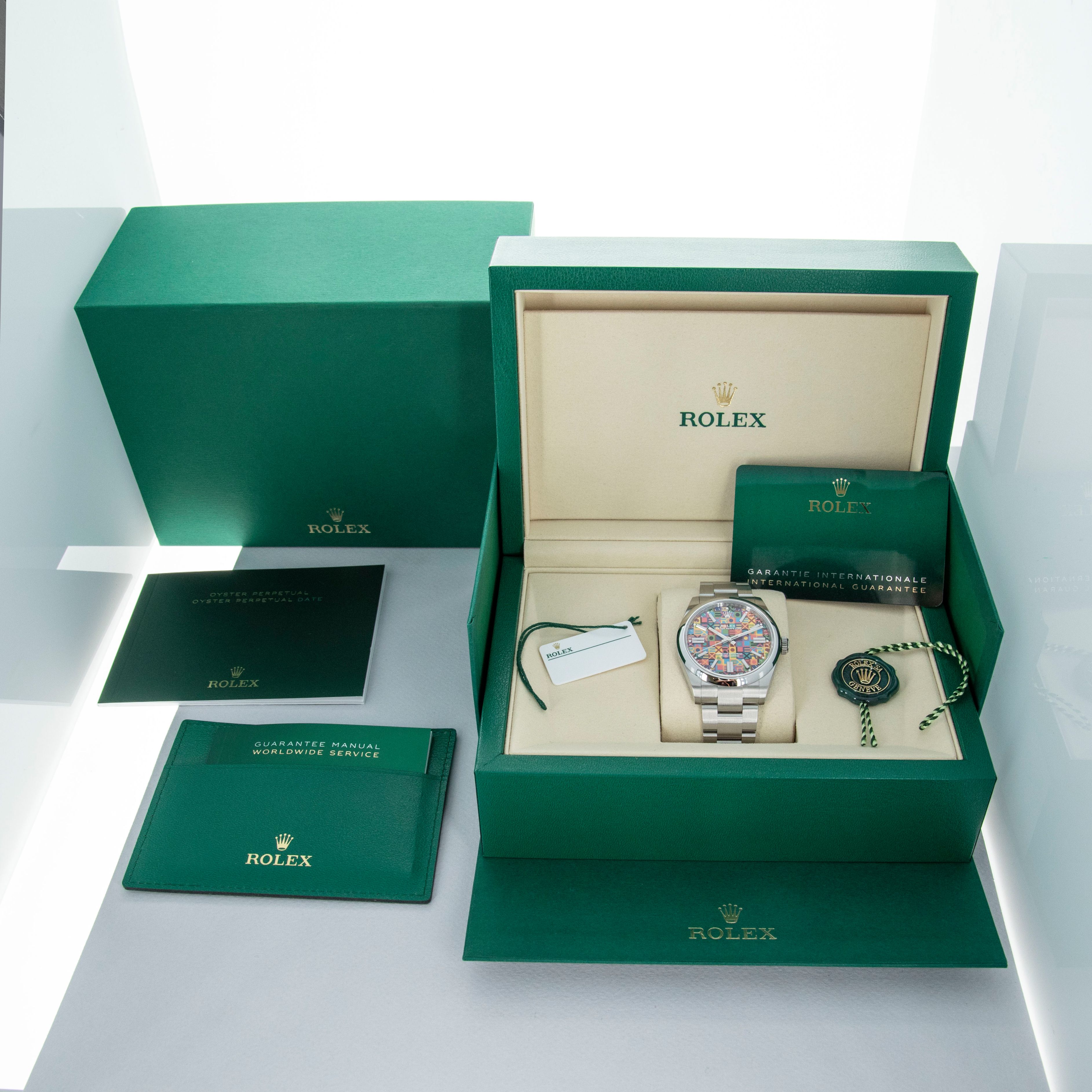 Rolex Oyster Perpetual 41 134300 Jubilee Motif Dial | Auctions