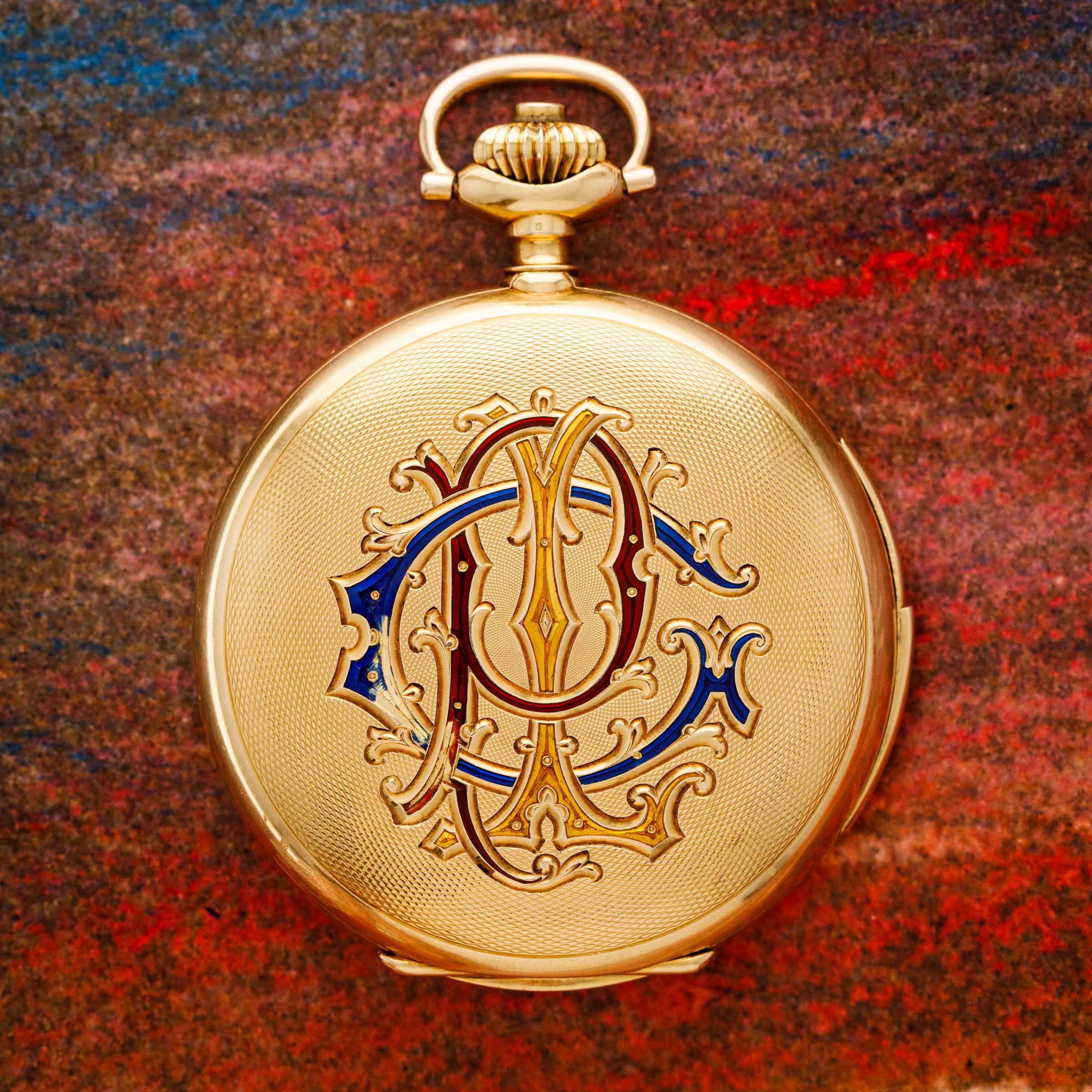 Patek Philippe Minute Repeater Hunter Case 18k YG Leónidas Plaza