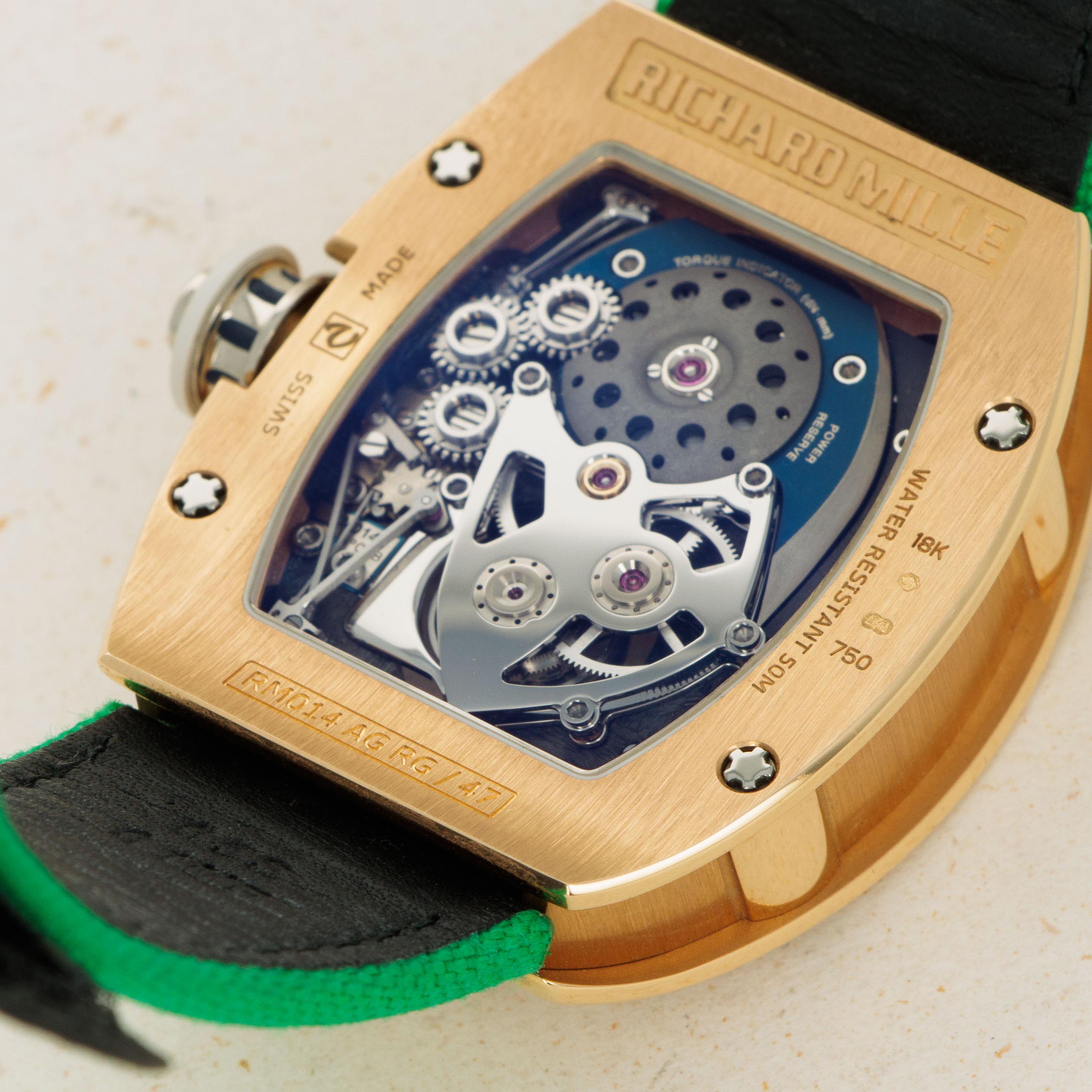 Richard Mille Tourbillon RM014 Perini Navi Cup RG Auctions