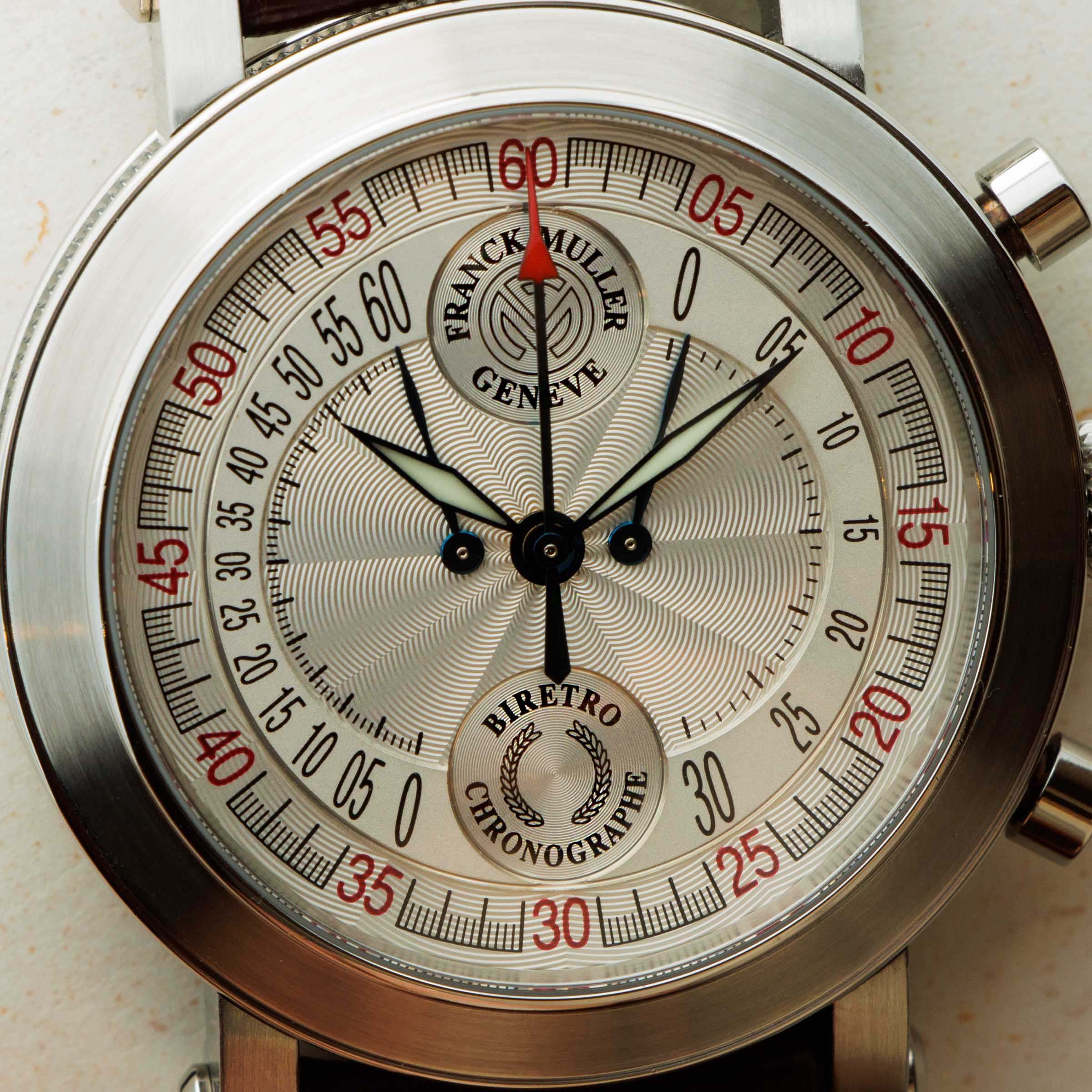 Franck Muller Bi-Retro Chronograph 7000CC B | Auctions | Loupe This