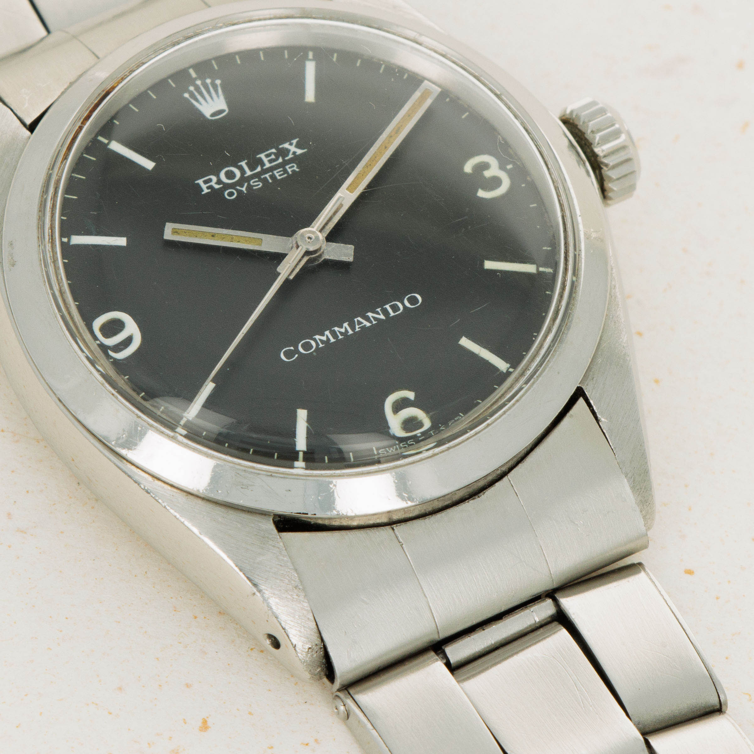 Rolex Commando 6429 Box and Papers Auctions Loupe This