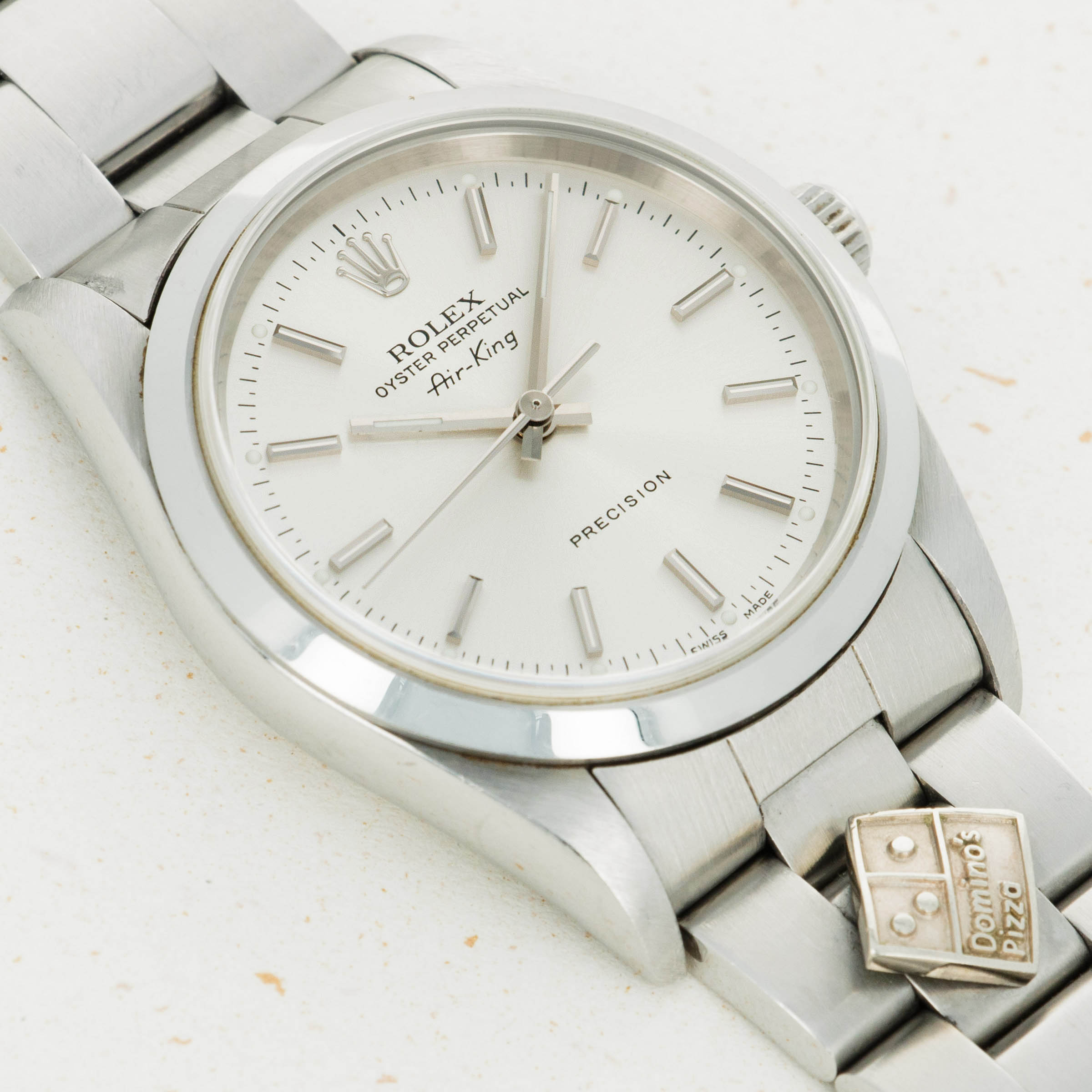 Rolex Air King Dominos 14000M Auctions Loupe This