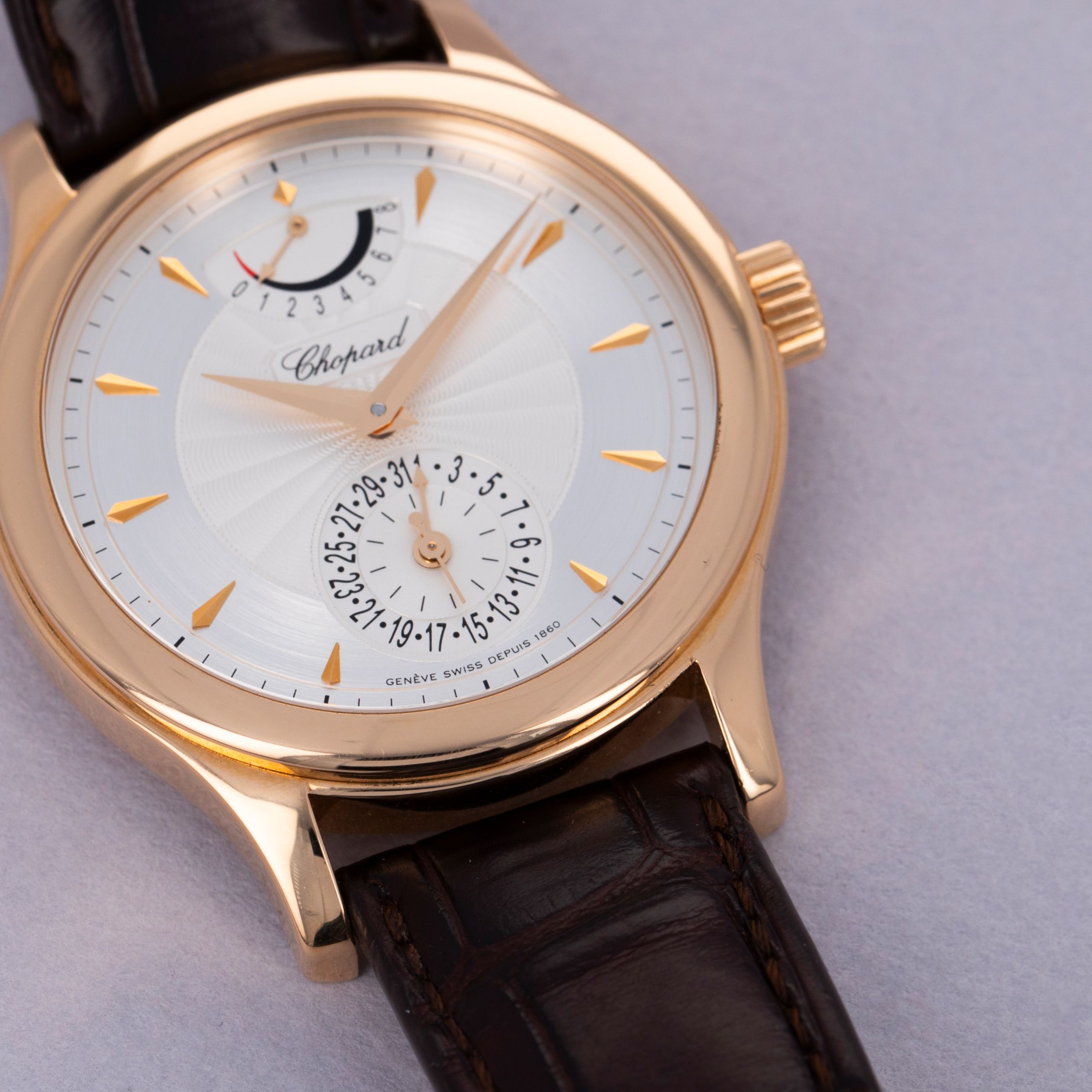 Chopard L.U.C Quattro 16/1863 Limited Edition 18k RG Box and