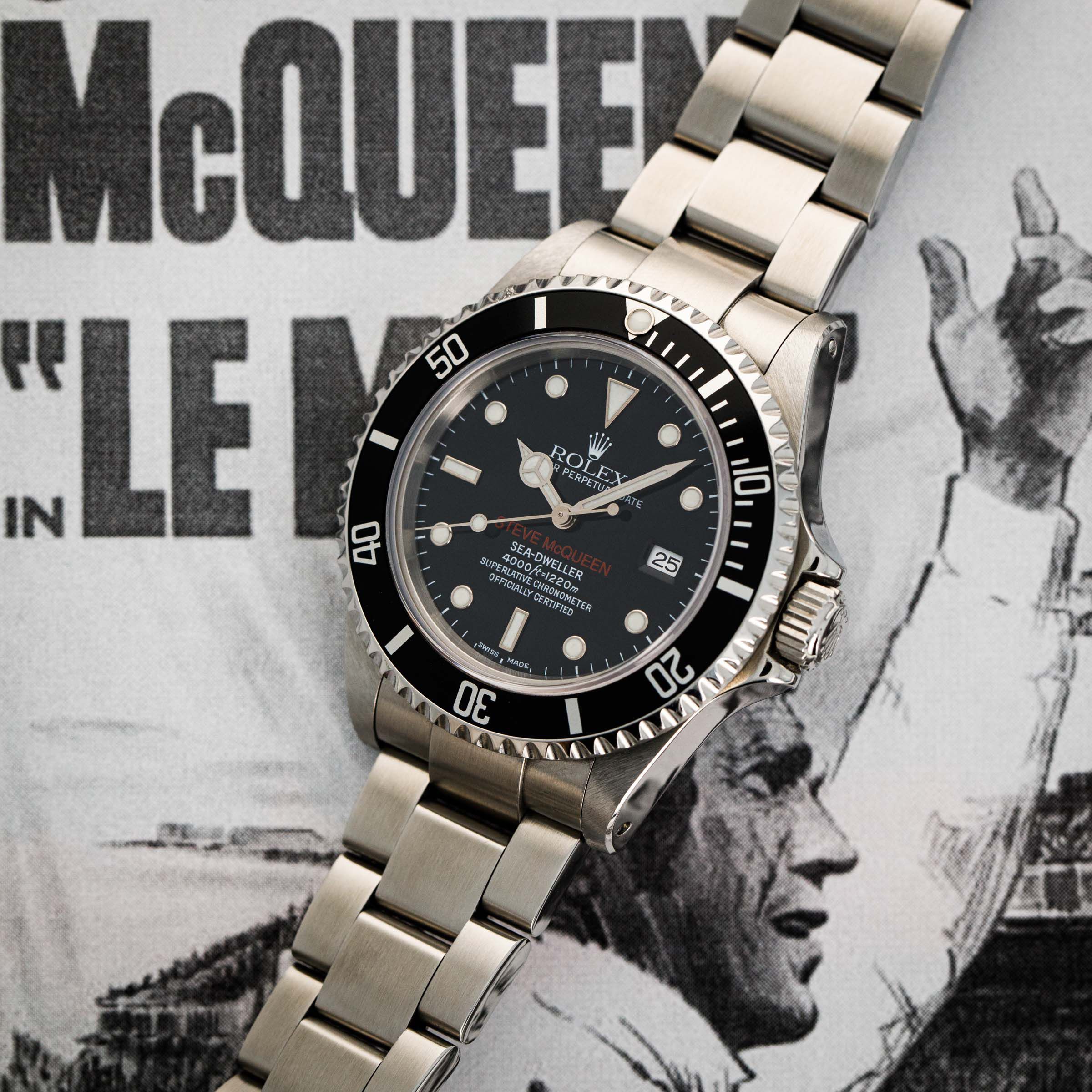 Rolex Sea-Dweller 16600 The Real McCoy's Steve Mcqueen LeMans