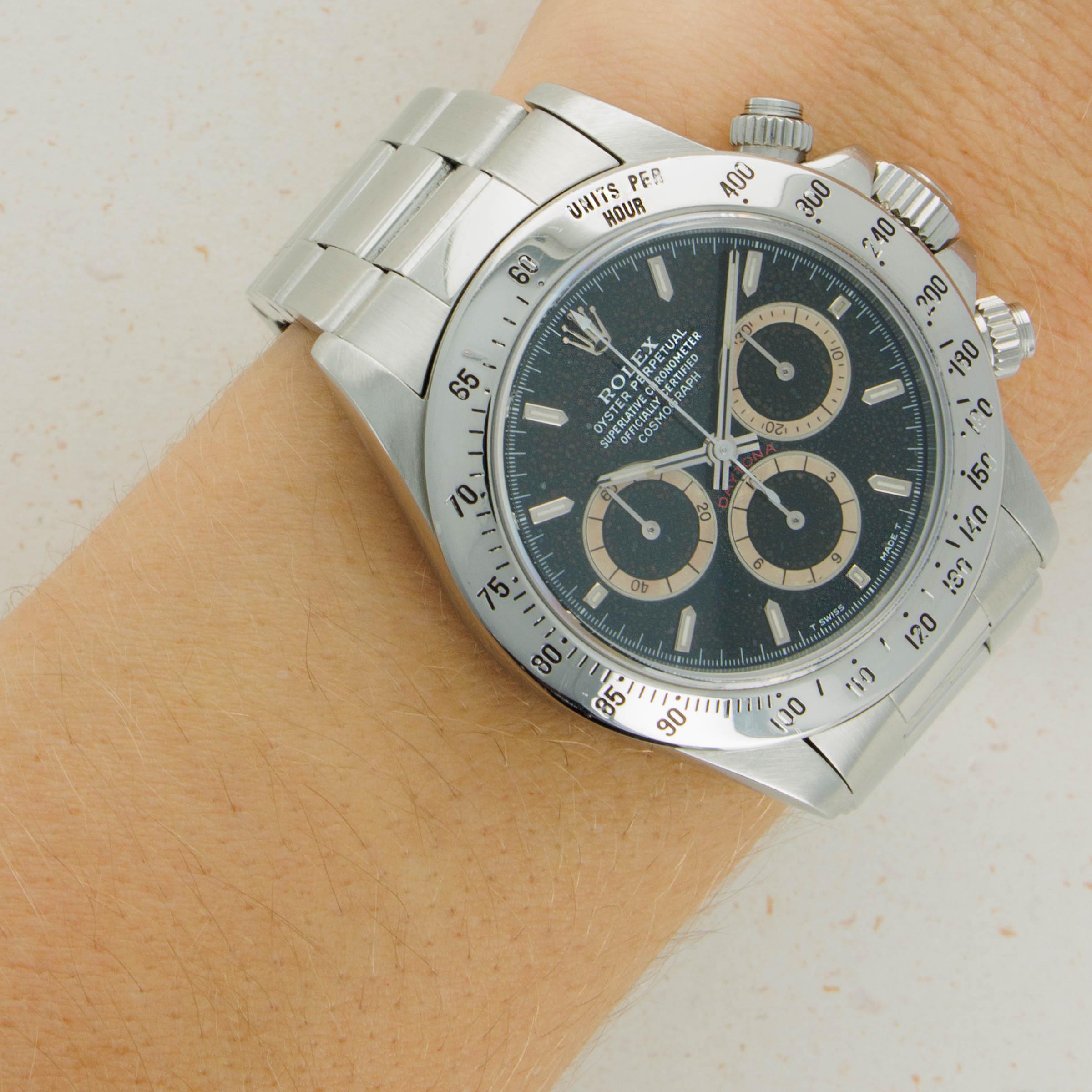 Rolex Cosmograph Daytona Zenith Movement Tropical Patrizzi Dial