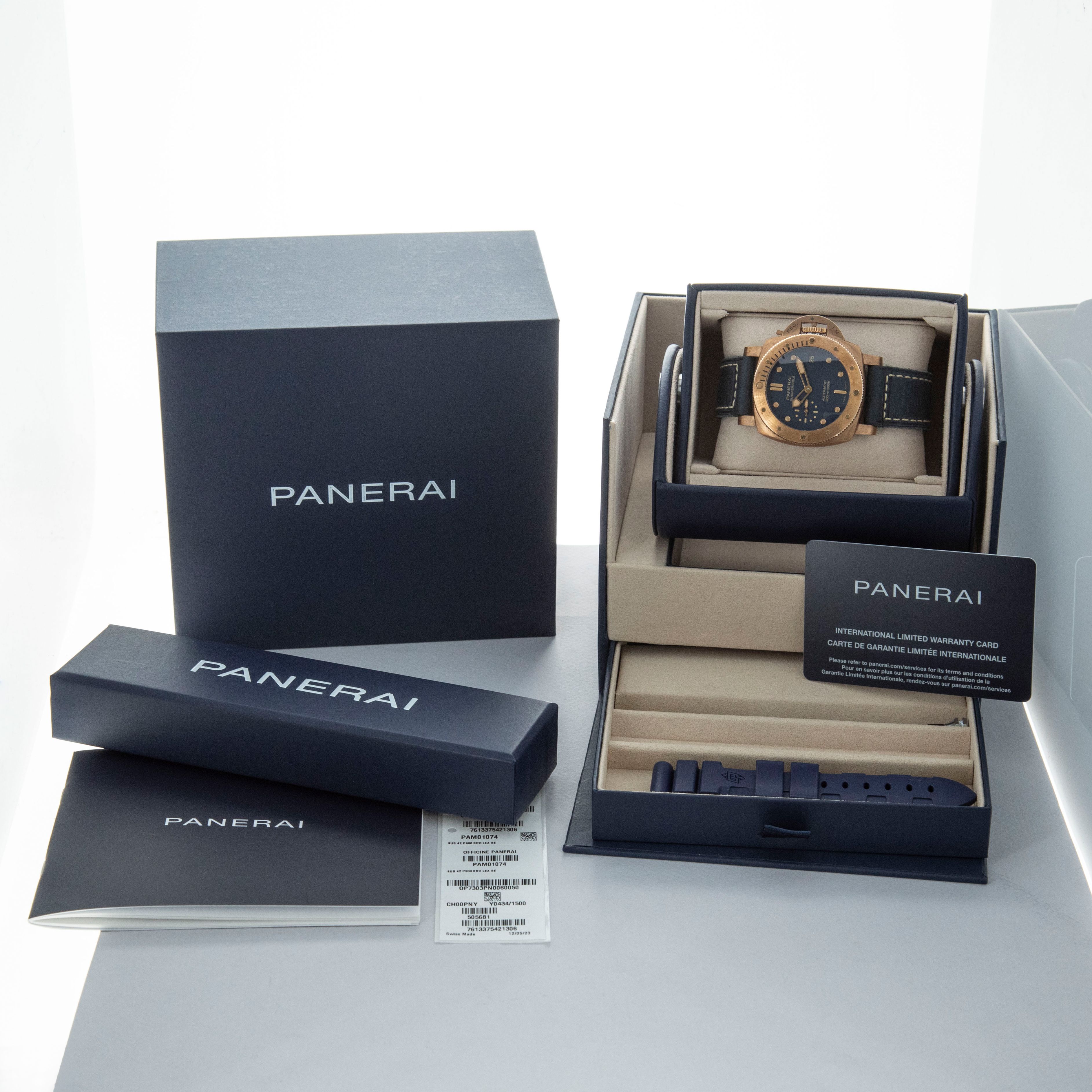 Panerai Submersible Bronzo Blu Abisso PAM01074 Bronze | Auctions