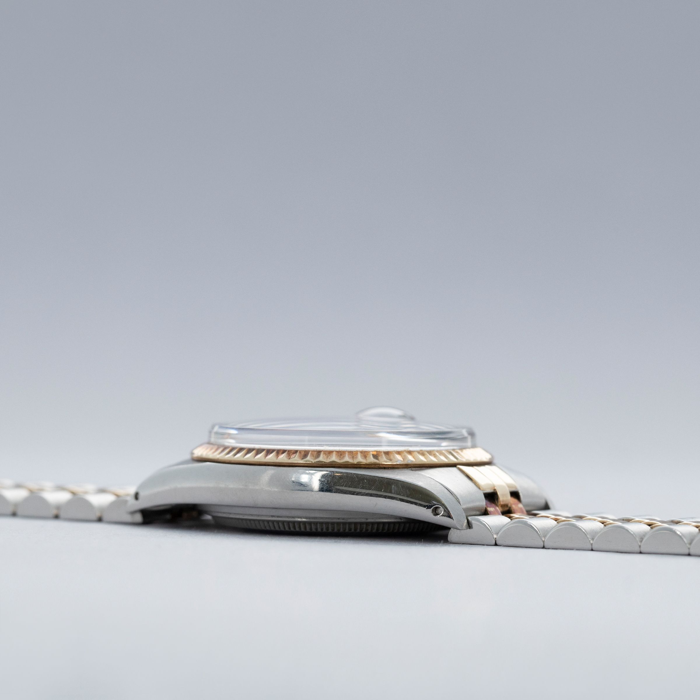 Rolex Datejust 16013 Black Dial Two-Tone Retailed by Tiffany and