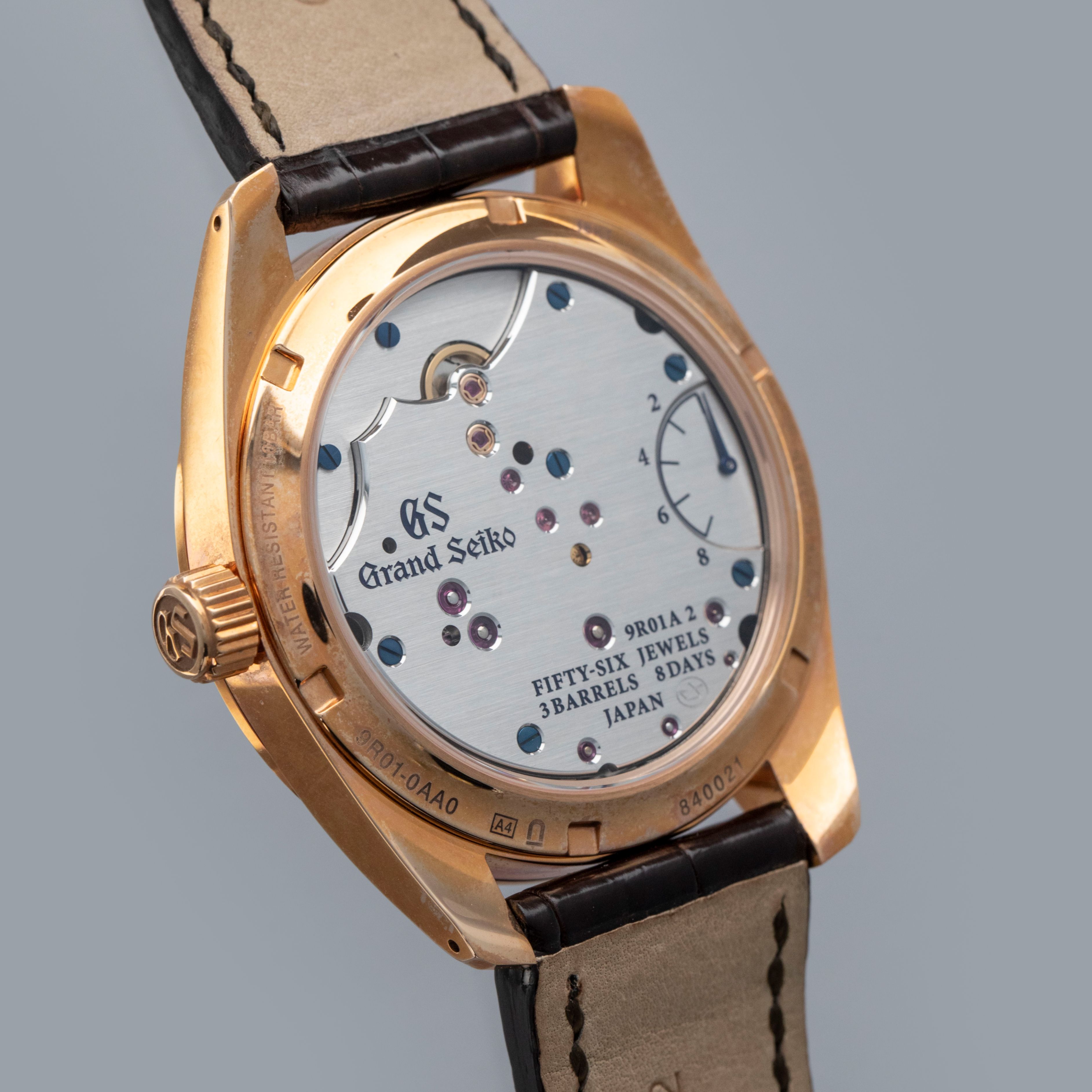 Grand Seiko Spring Drive 8 Day SBGD202 18k RG | Auctions | Loupe This