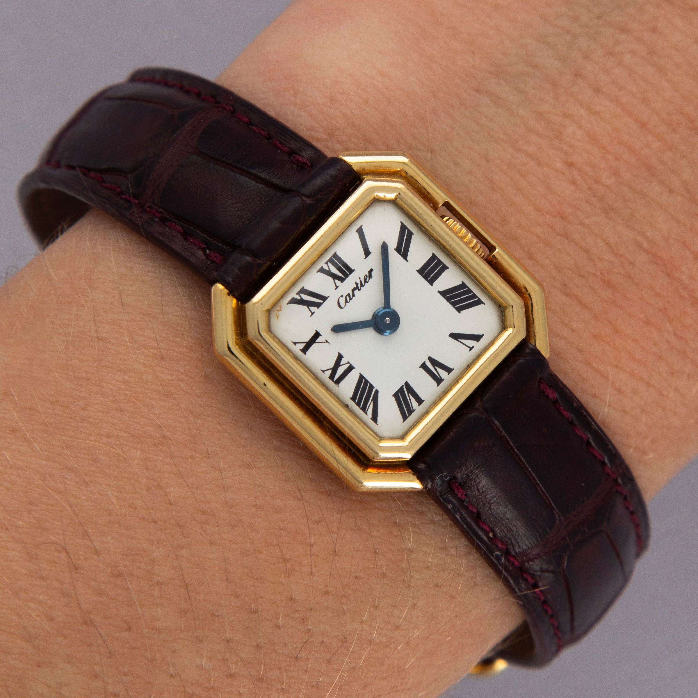 Cartier London Ladies Tank Ceinture 1971 18k YG | Auctions | Loupe
