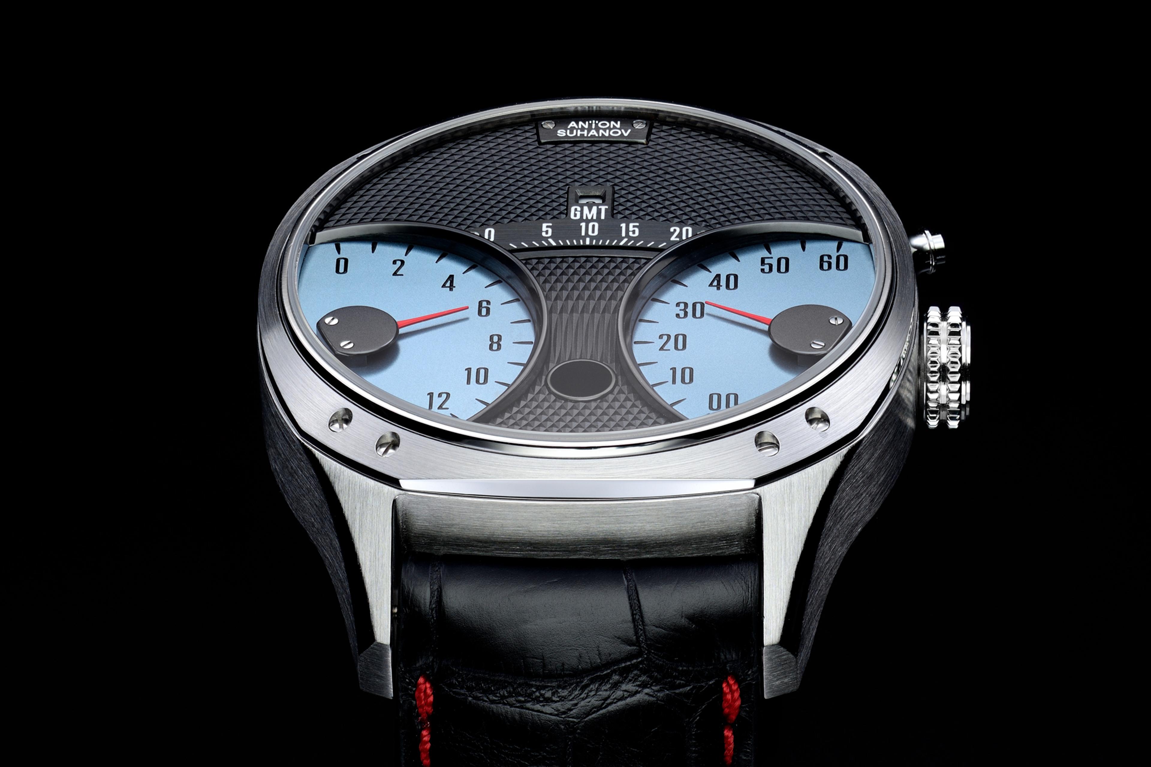 Introducing The Racer Jumping Hour GMT by Russian Indie Watchmaker Anton Suhanov