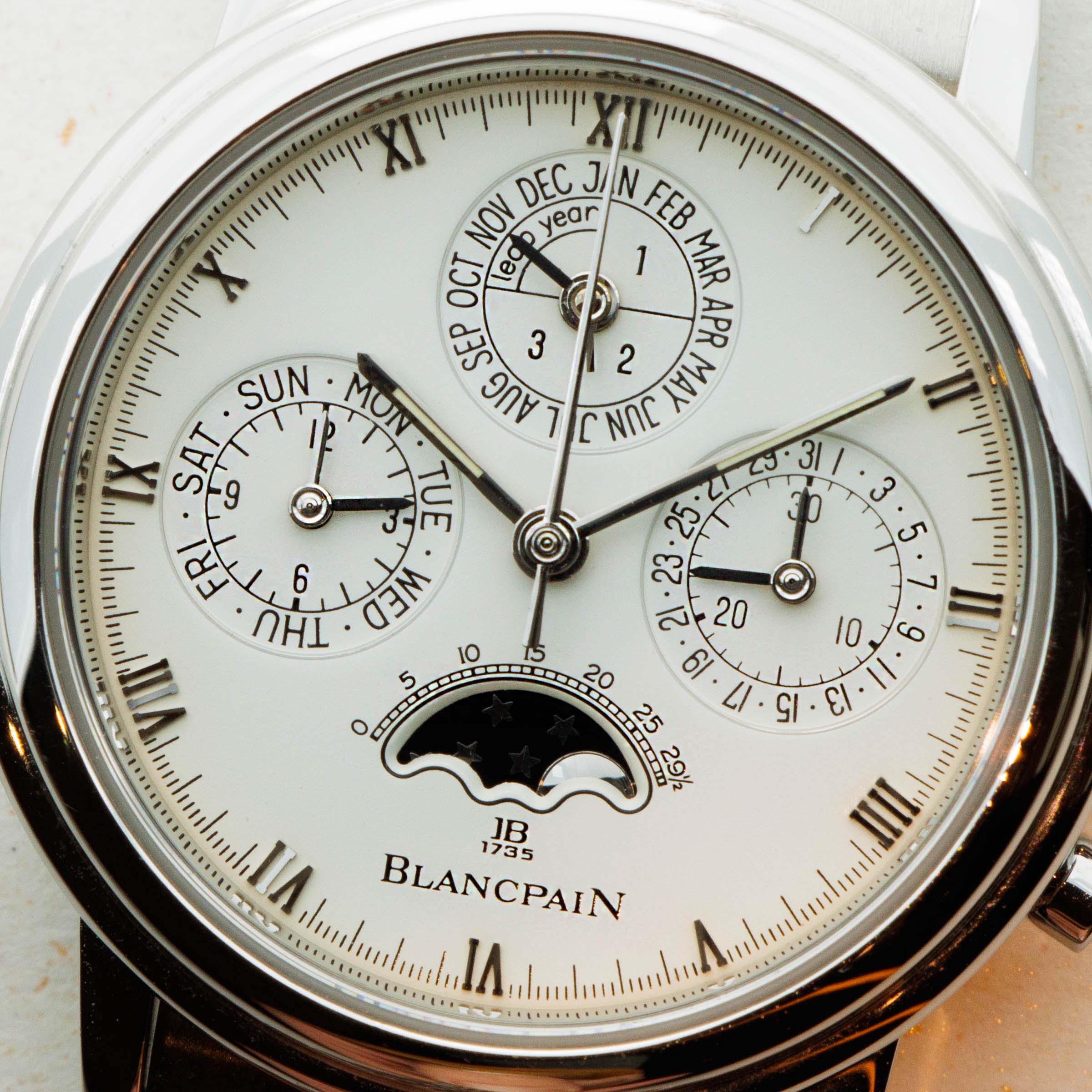 Blancpain Villeret Quantieme Perpetual Chronograph Moonphase 5585