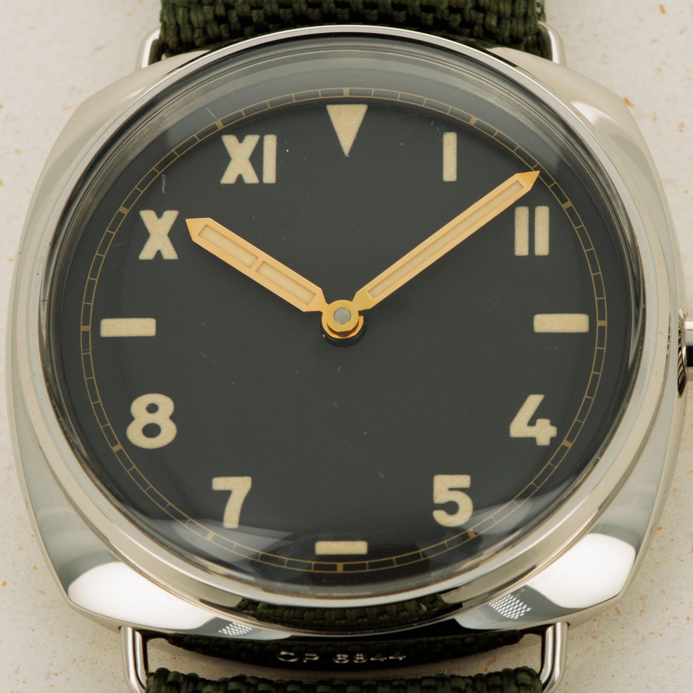 Panerai Radiomir Oro Bianco California Dial 3 Days PAM376 18kt WG