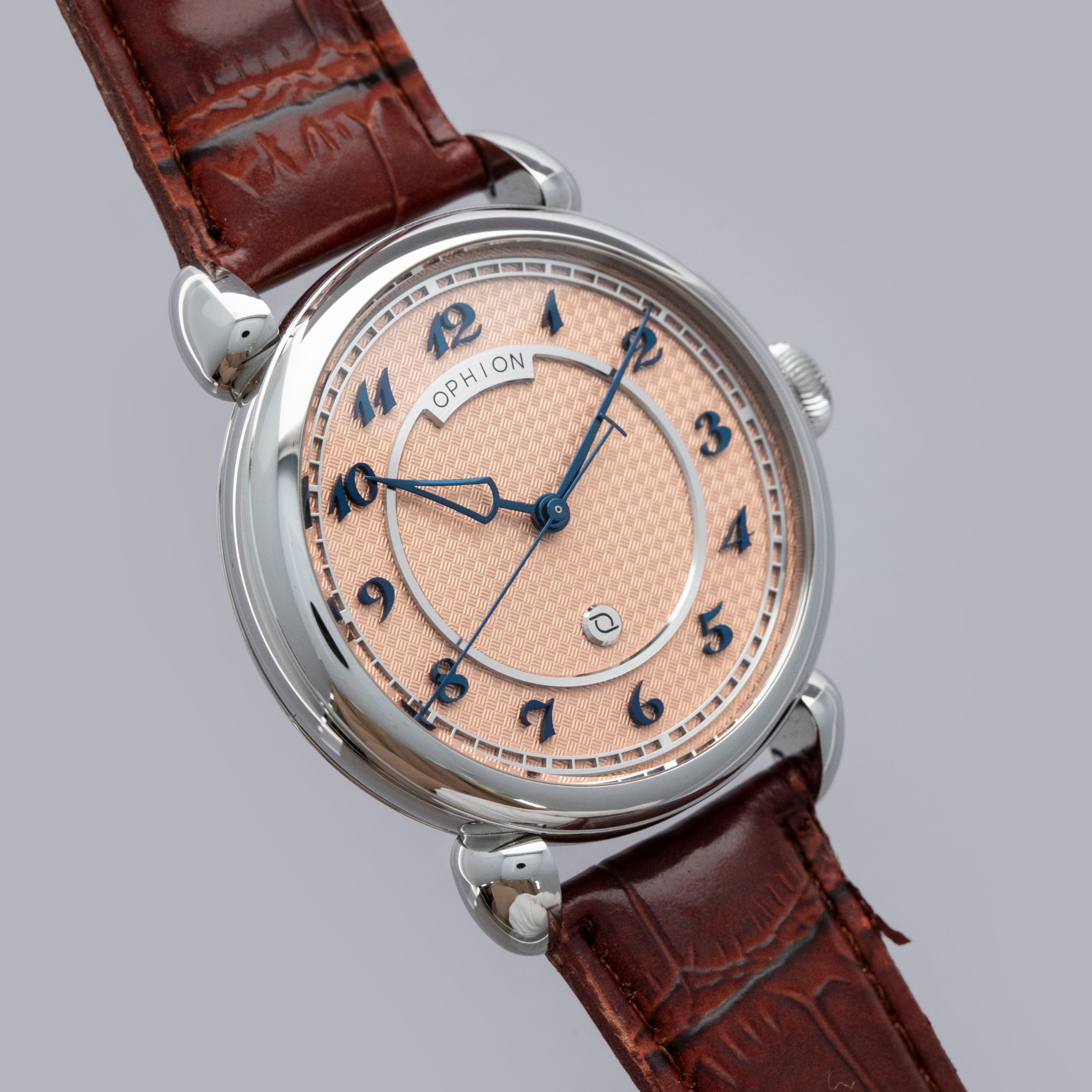 OPHION OPH 786 VELOS SALMON DIAL STAINLESS STEEL | Auctions