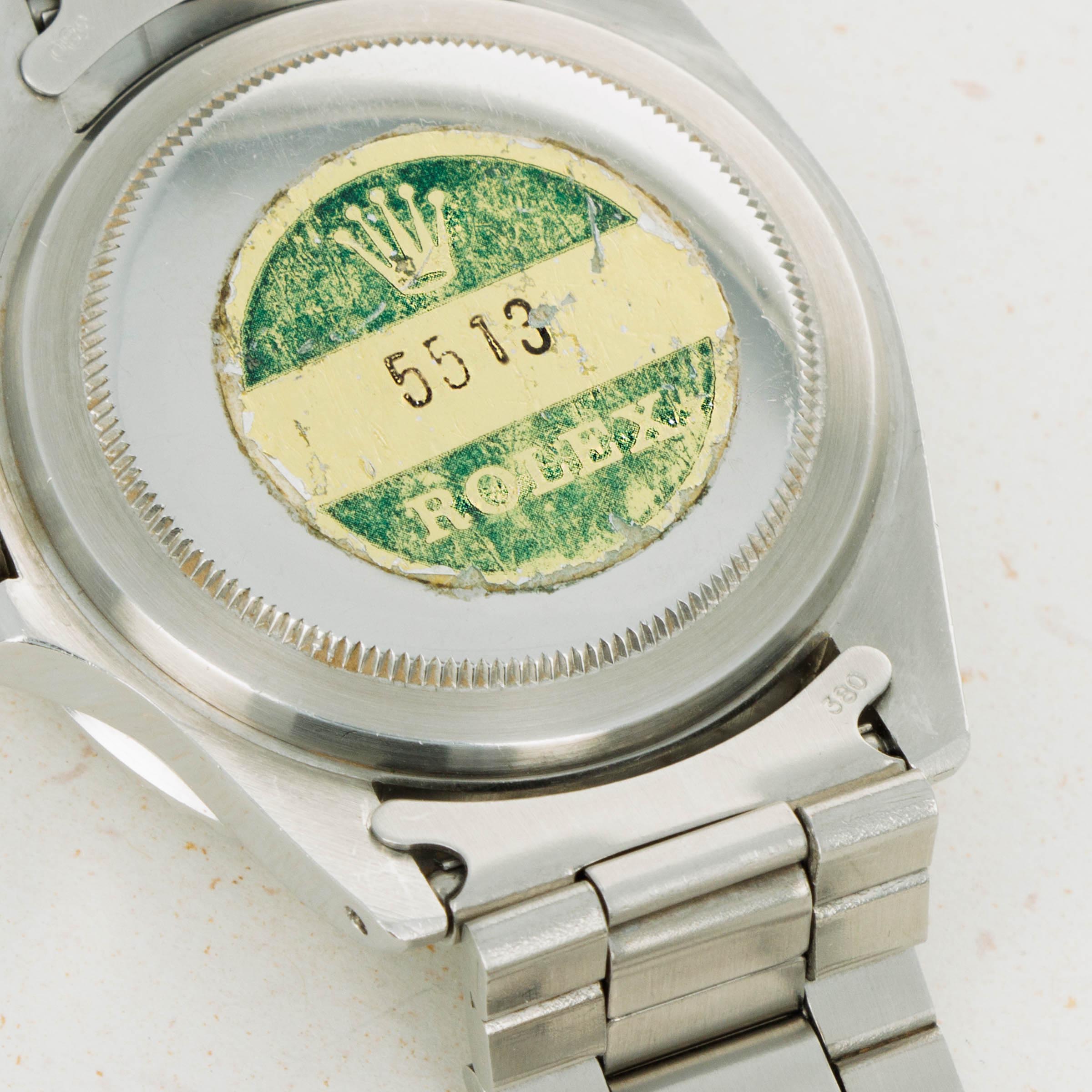 Green sticker online rolex