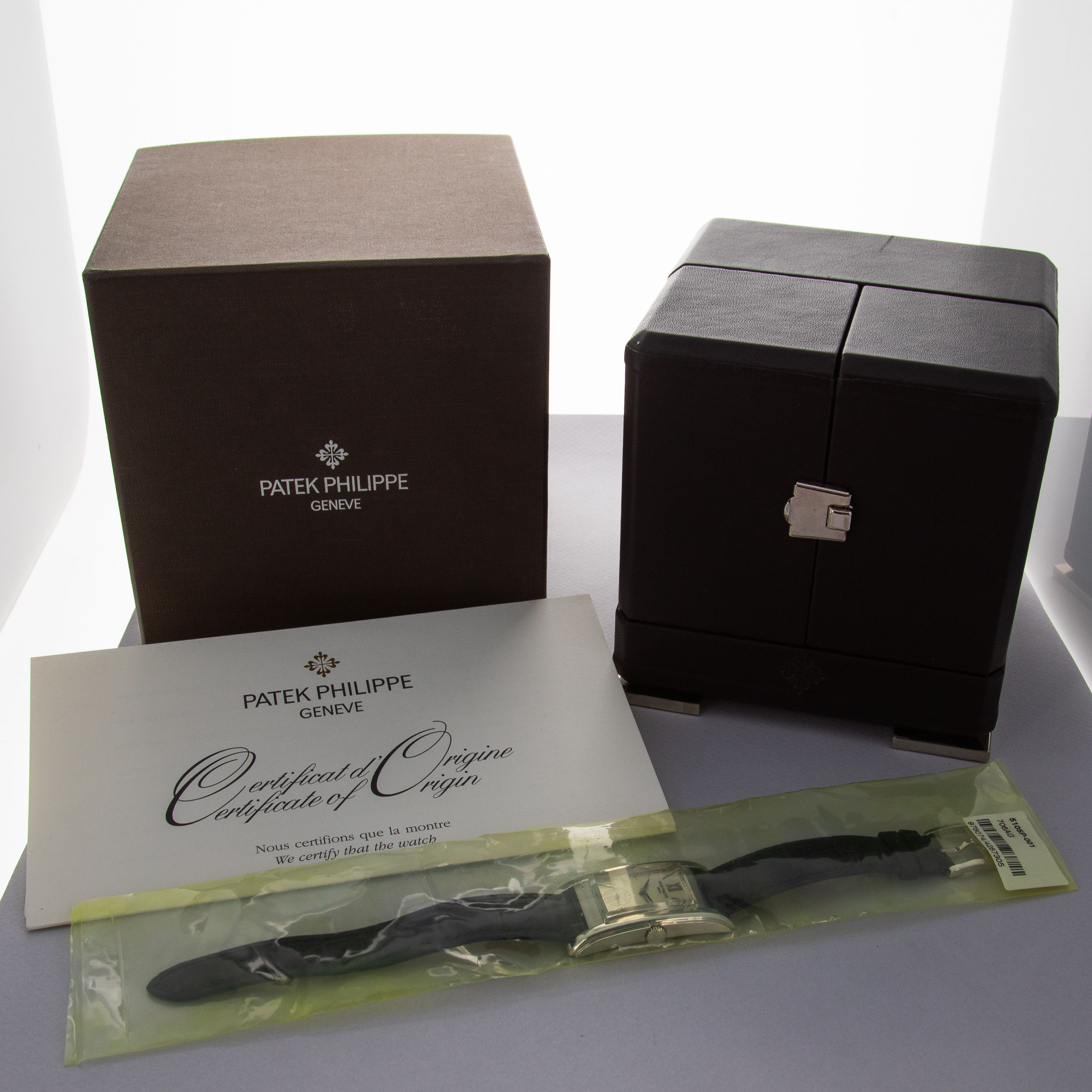 c*k様 【正規品】PATEK PHILIPPE パテックフィリップ 純正BOX Patek Philippe 5105P-001 Geneva Boutique Limited Edition Platinum