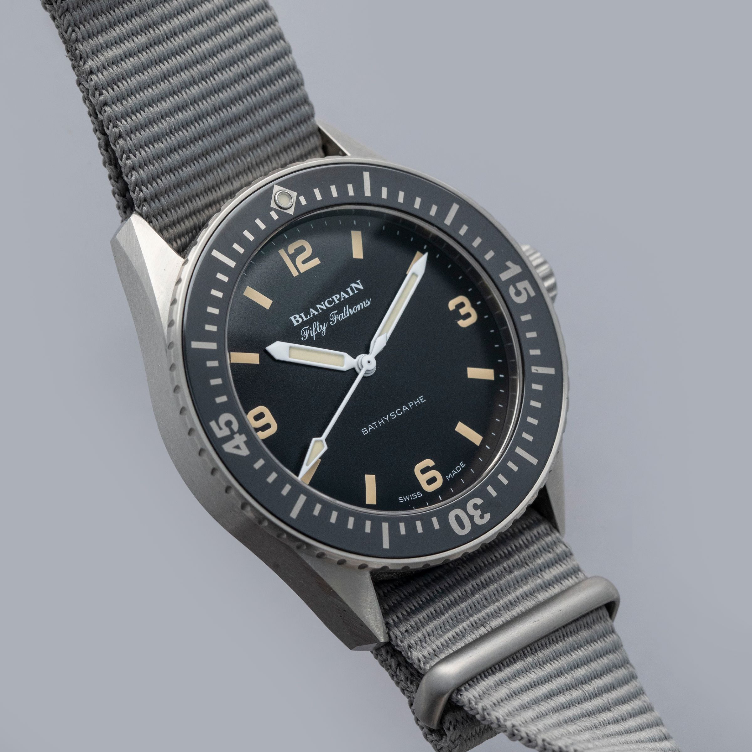 Blancpain Fifty Fathoms Bathyscaphe Limited Edition For HODINKEE