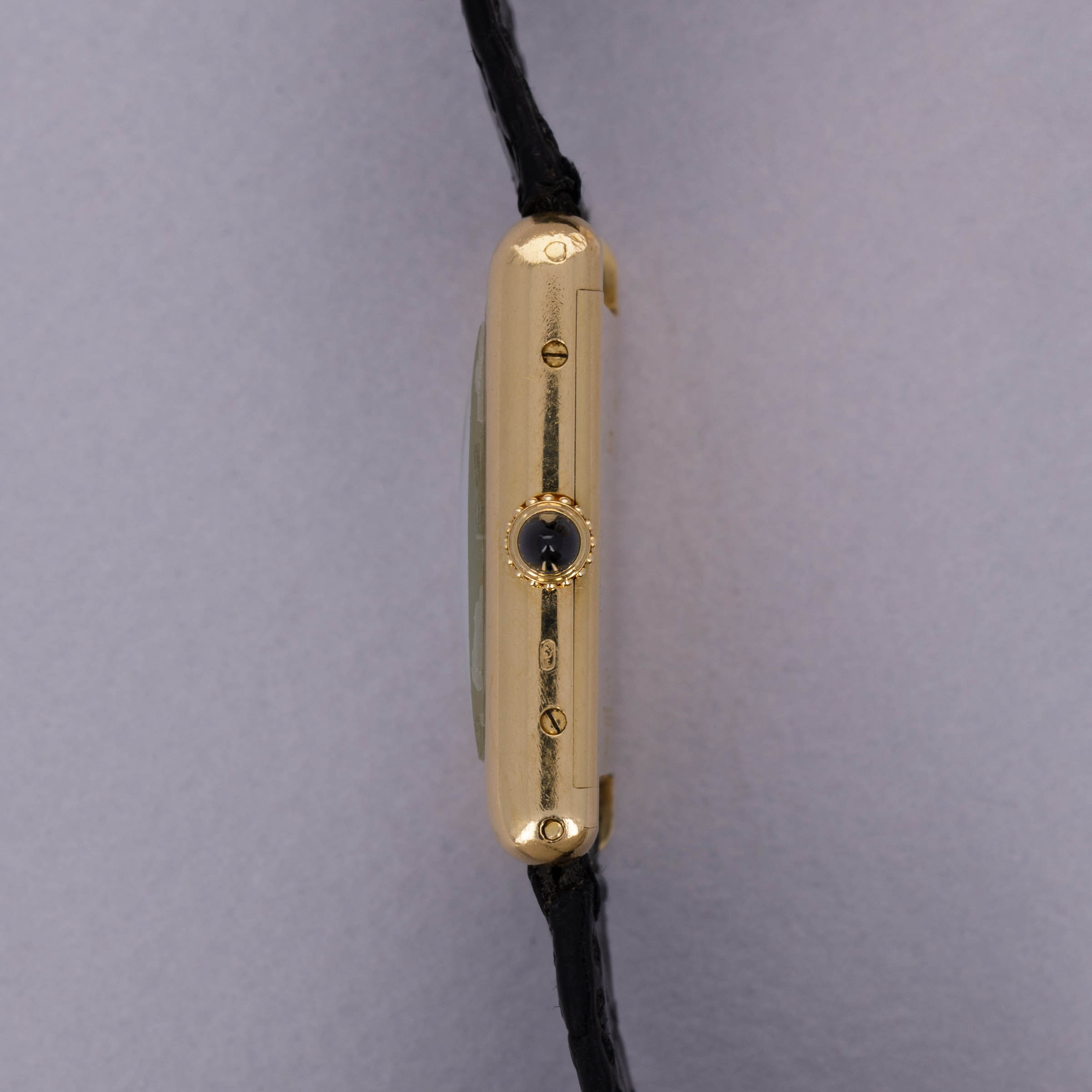 Cartier Tank Louis 78086 18k YG Retailed by Cartier NY | Auctions