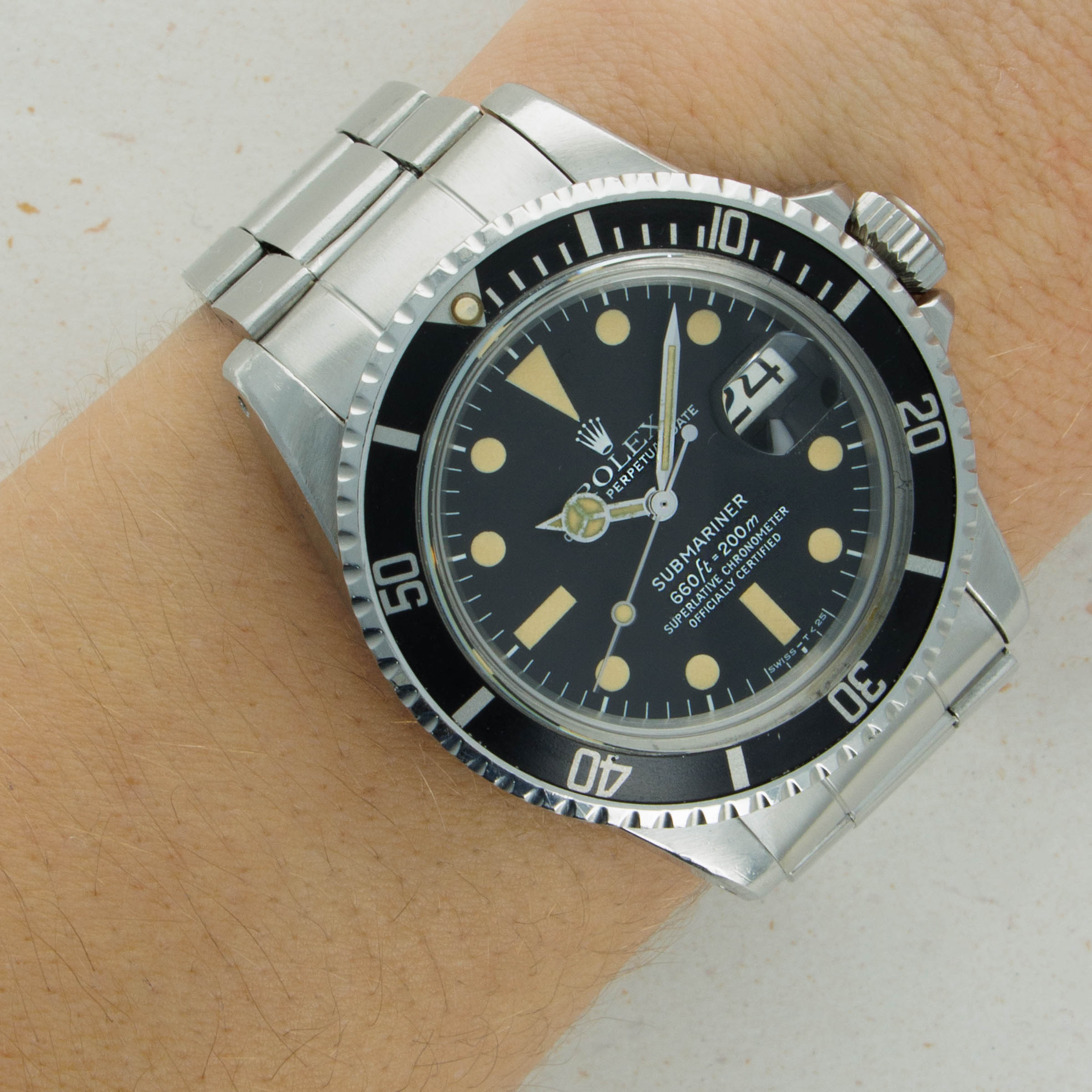 Rolex Submariner 1680 Auctions Loupe This