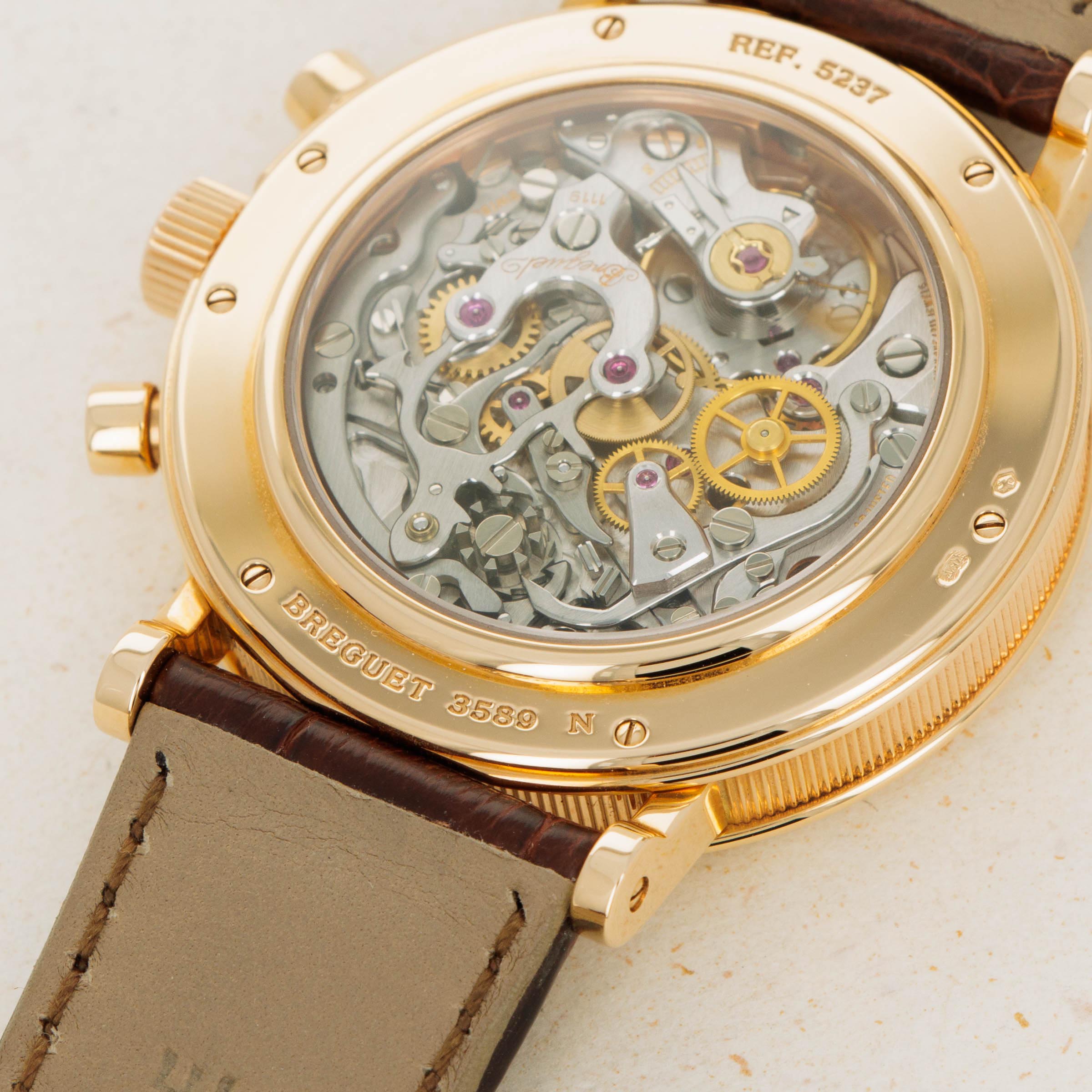 Breguet Classique Chronograph 5237 18k RG Auctions Loupe This