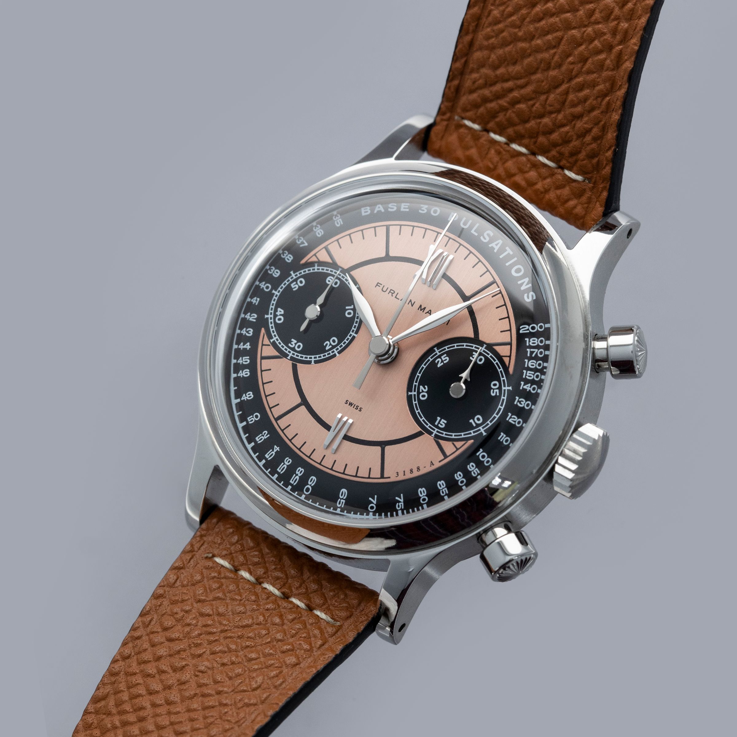 Furlan Marri x Revolution Flyback Chronograph 3188-A Salmon Dial